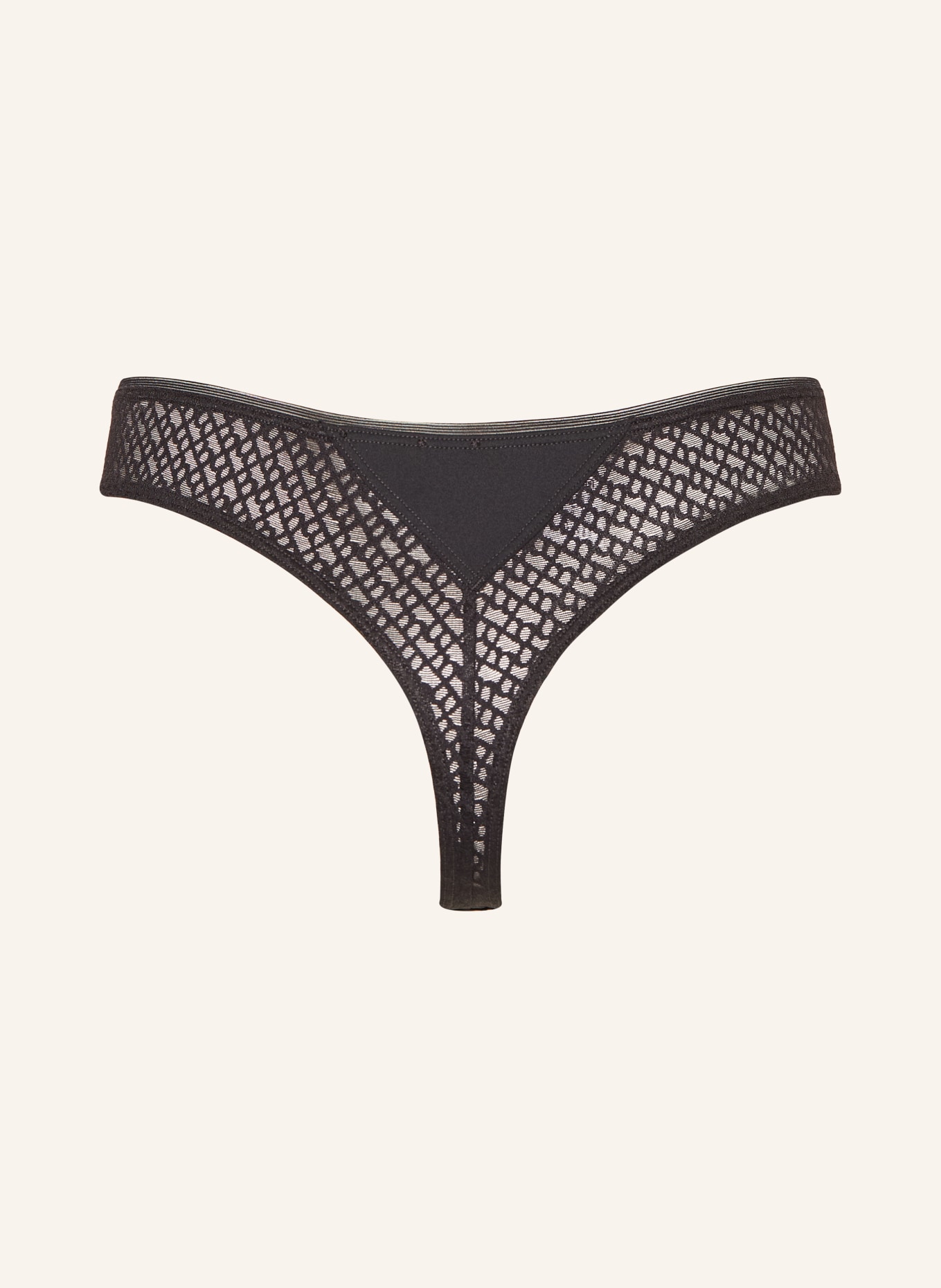 BOSS String B LACE: ZWART