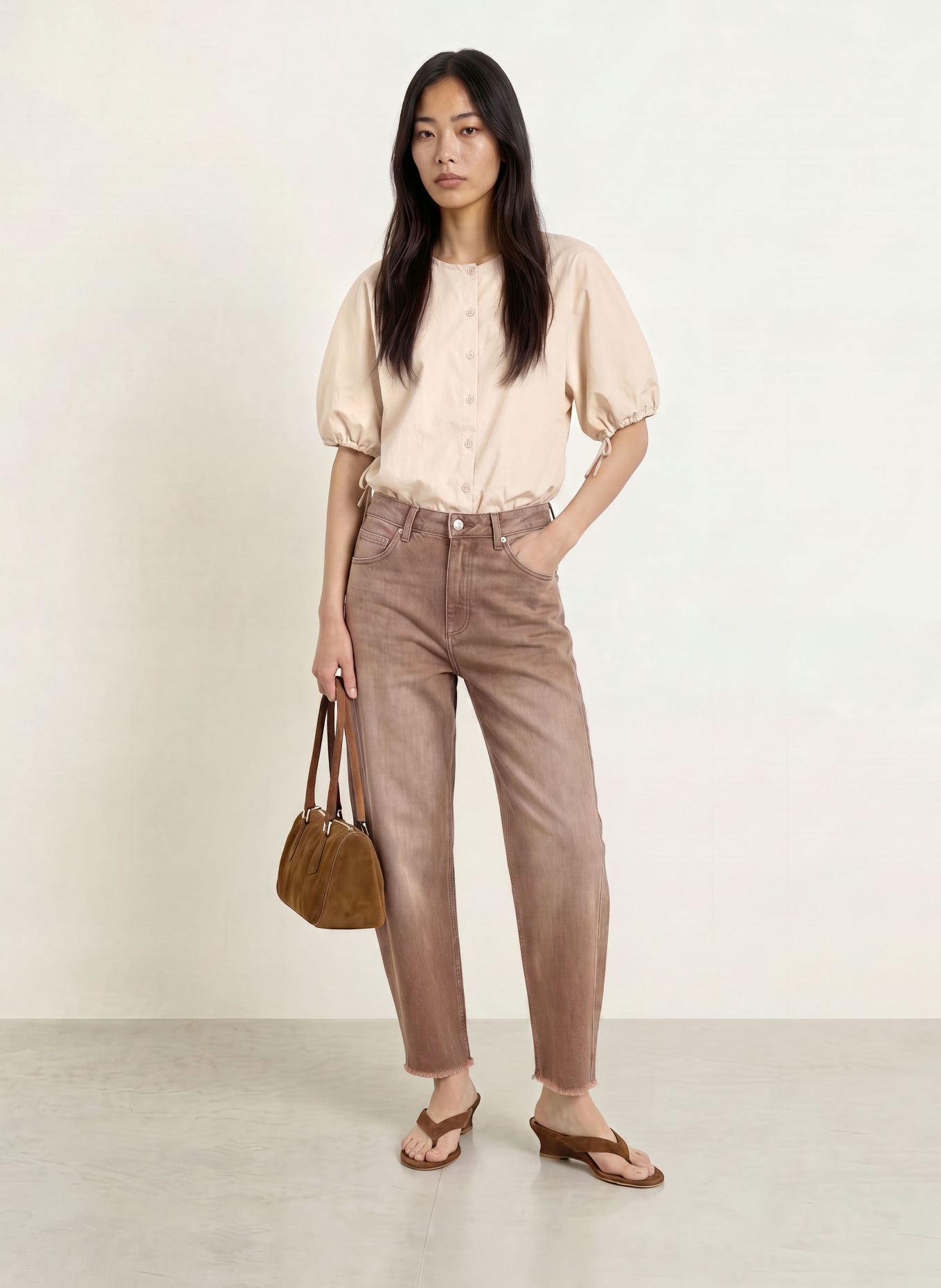 MOS MOSH Bluse MMPETRAZ: BEIGE