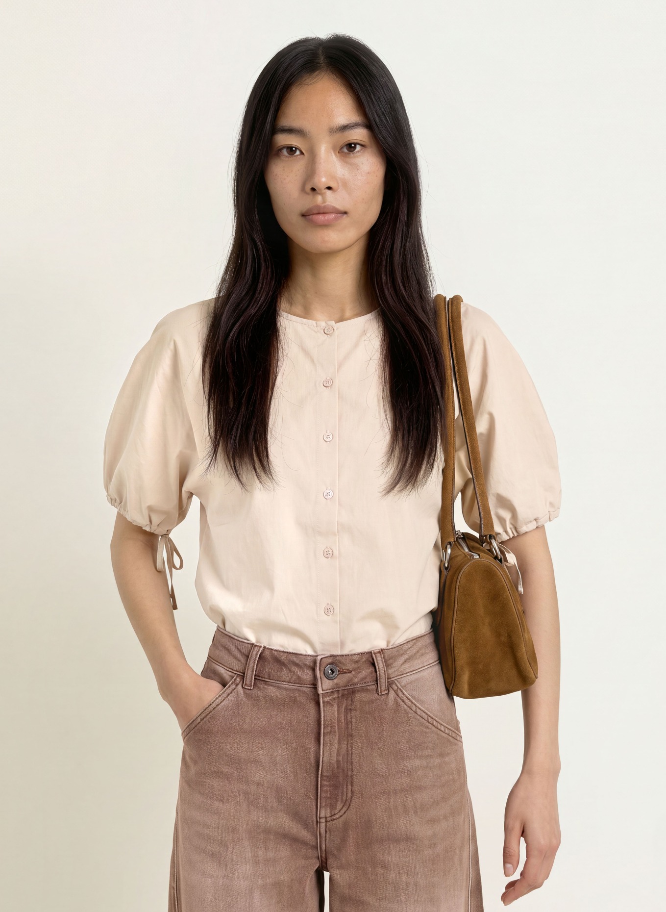 MOS MOSH Bluse MMPETRAZ: BEIGE