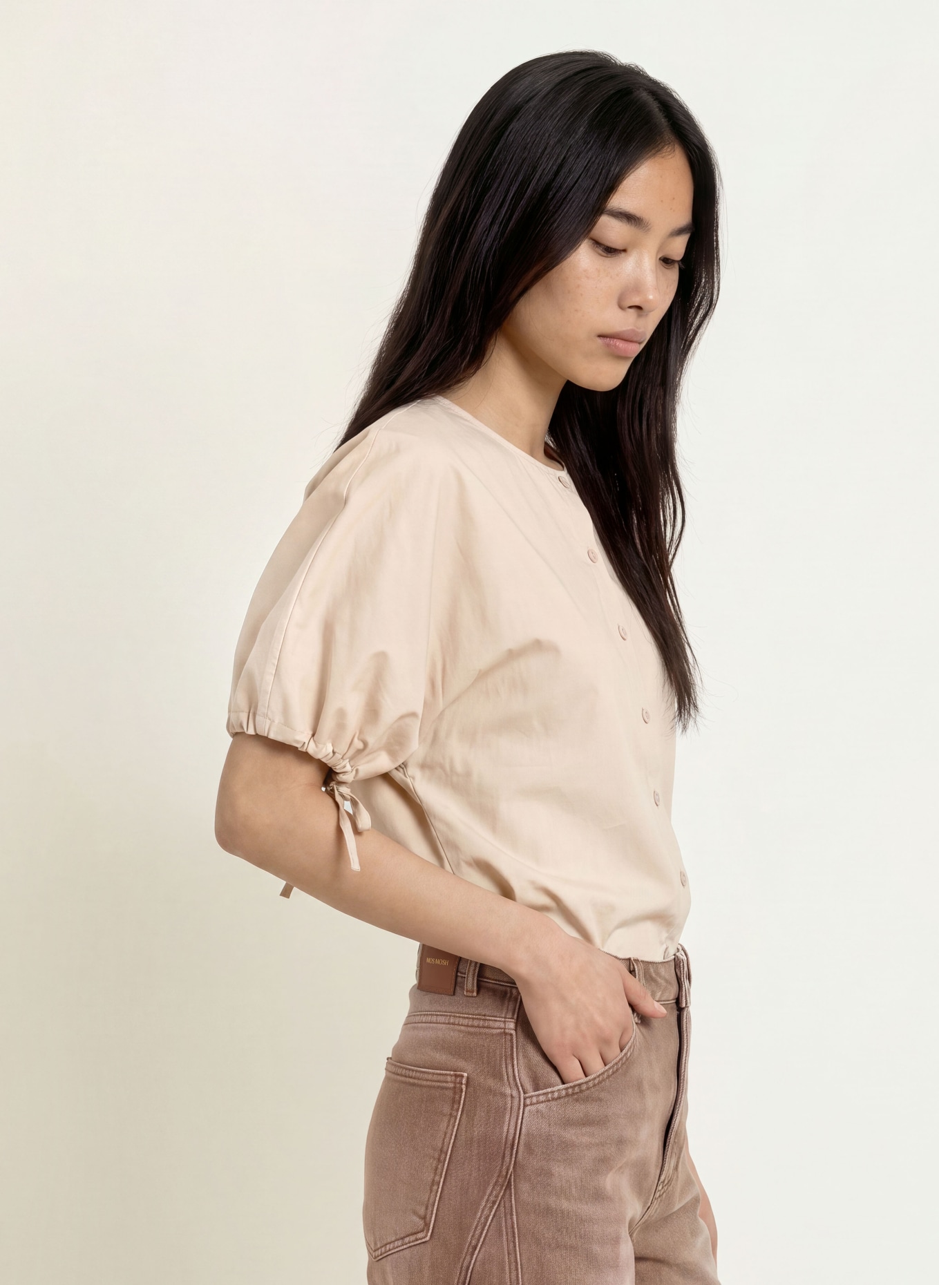 MOS MOSH Bluse MMPETRAZ: BEIGE