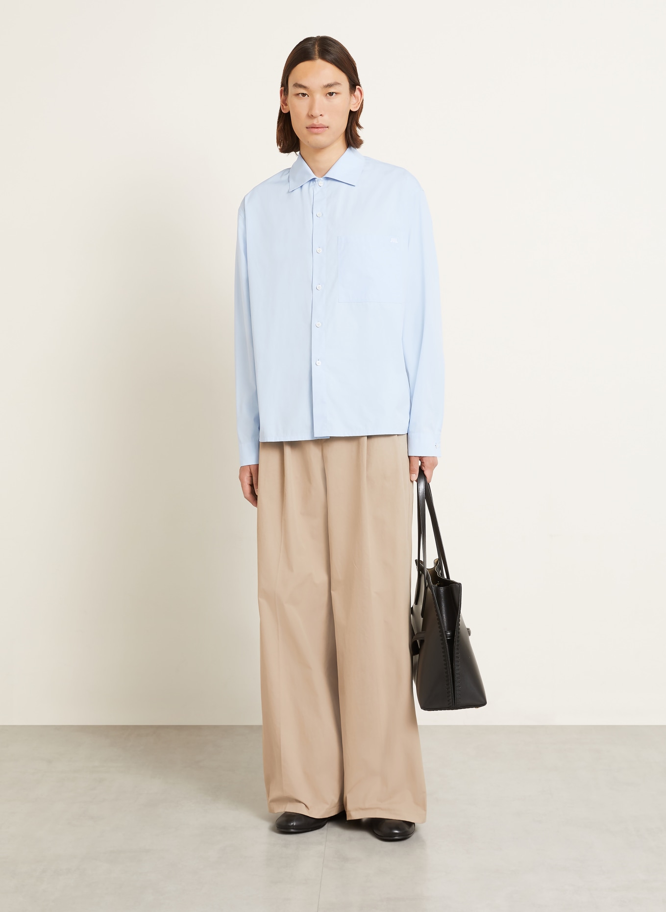 JIL SANDER Koszula o kroju Regular Fit: JASNONIEBIESKI