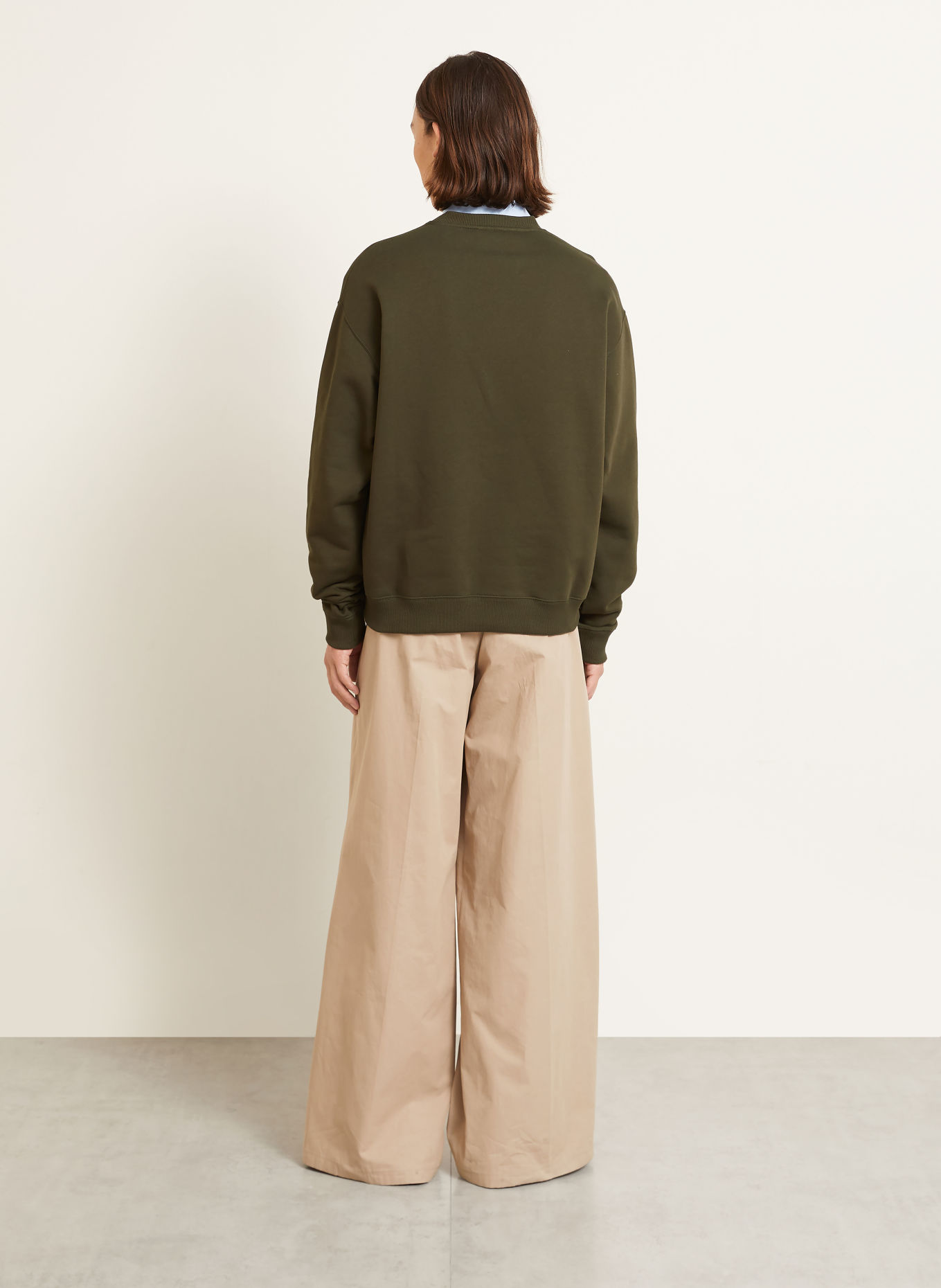 JIL SANDER Bluza: CIEMNOZIELONY