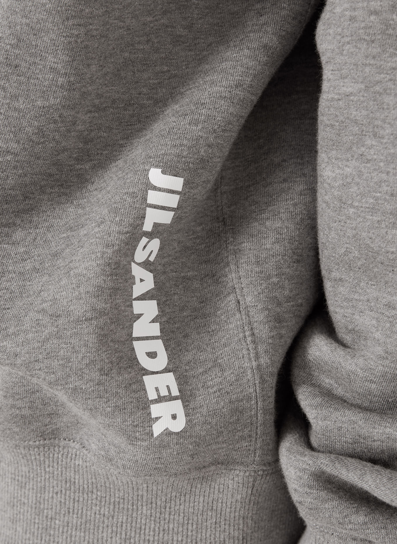 JIL SANDER Bluza oversize: SZARY