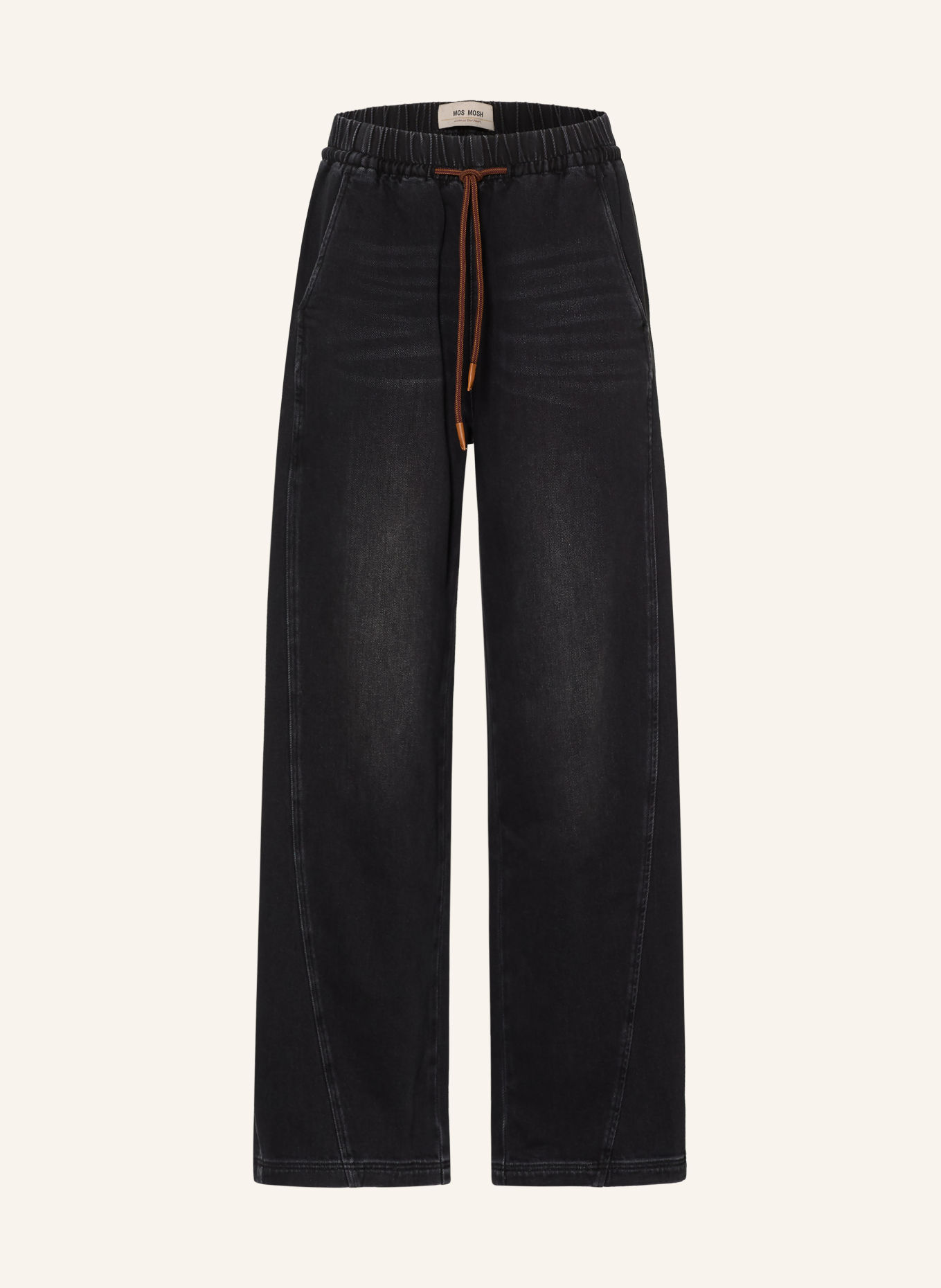 MOS MOSH Jean wide leg MMGIULIA: 801 BLACK