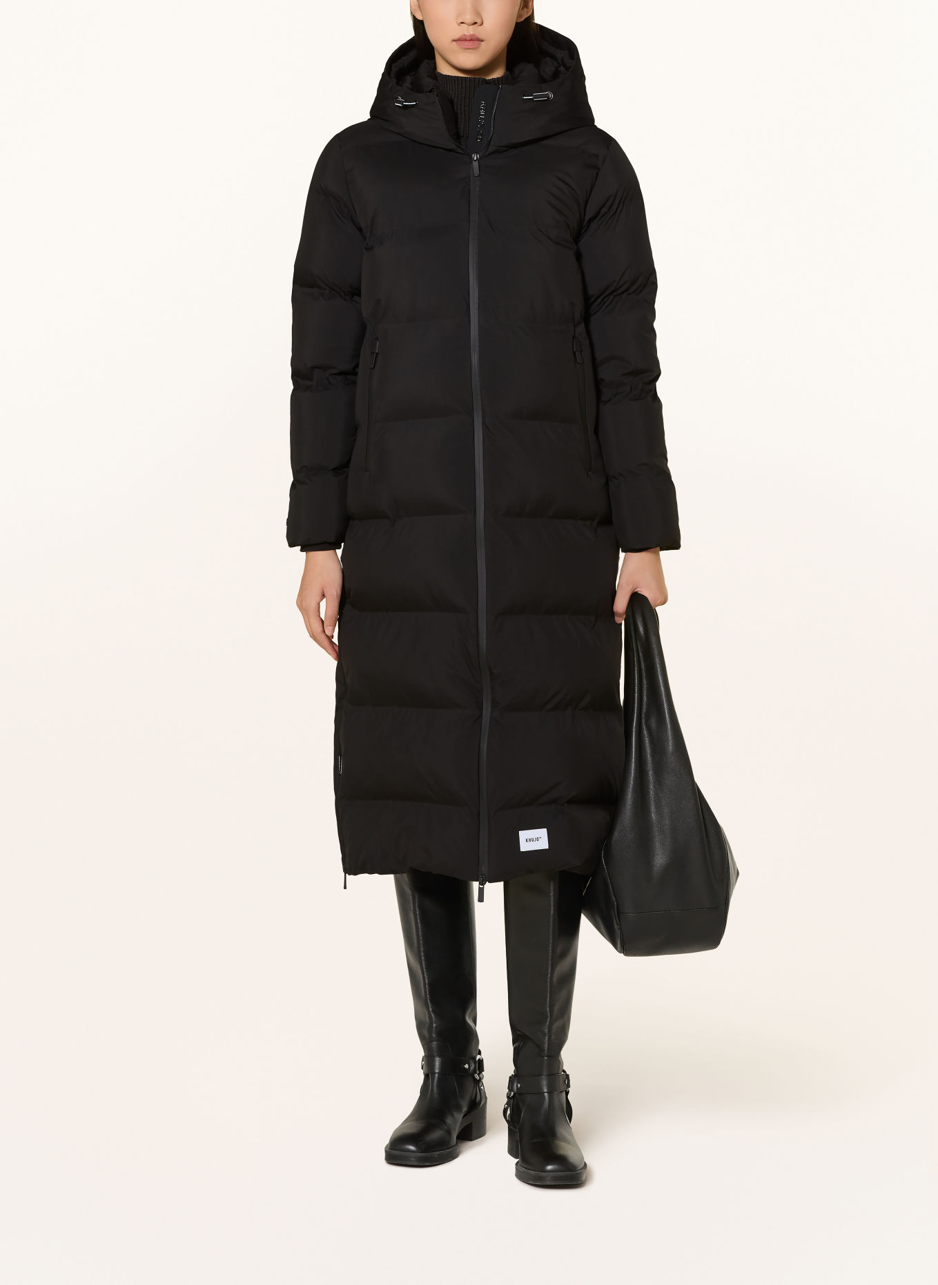 khujo Manteau matelassé LAREA: NOIR