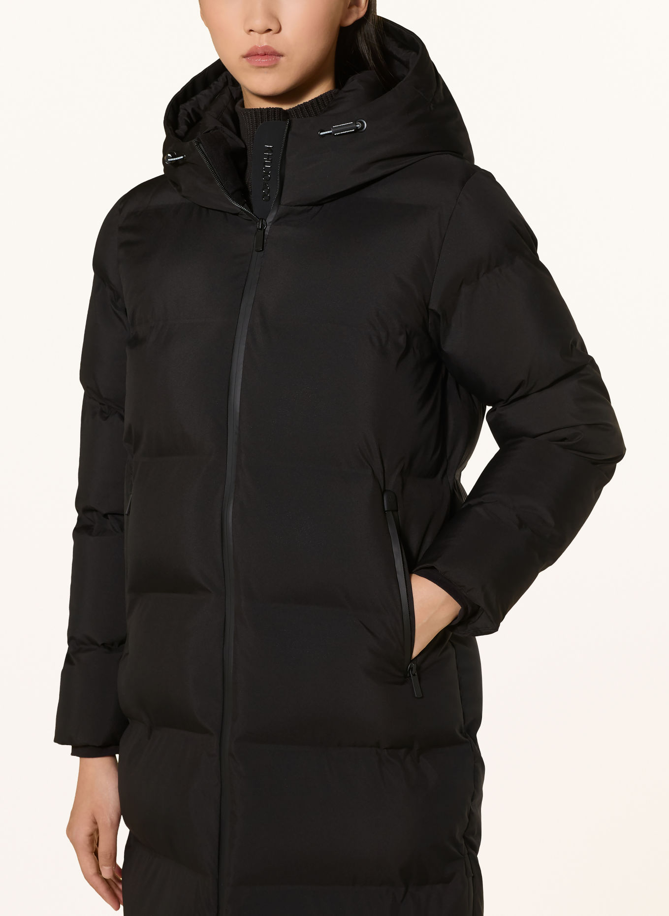 khujo Manteau matelassé LAREA: NOIR