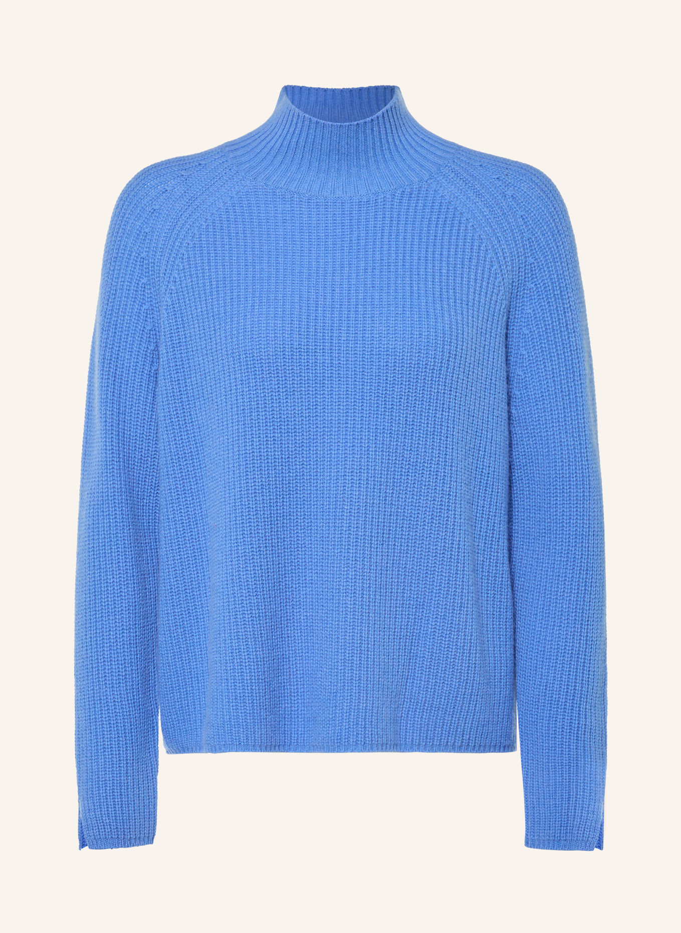 darling harbour Trui met kasjmier: MID BLUE