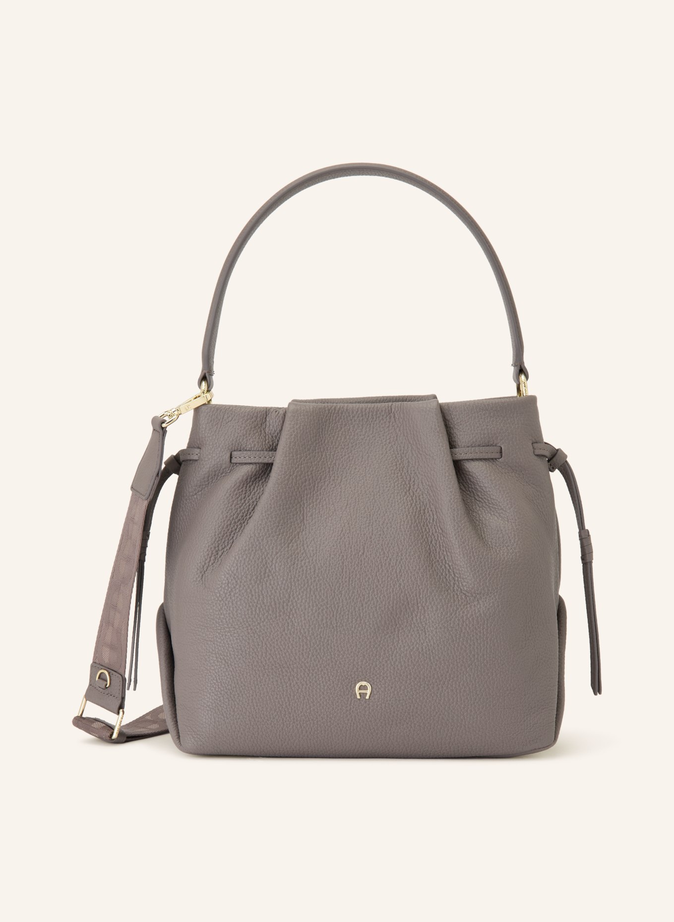AIGNER Bucket bag: GRAY / GOLD