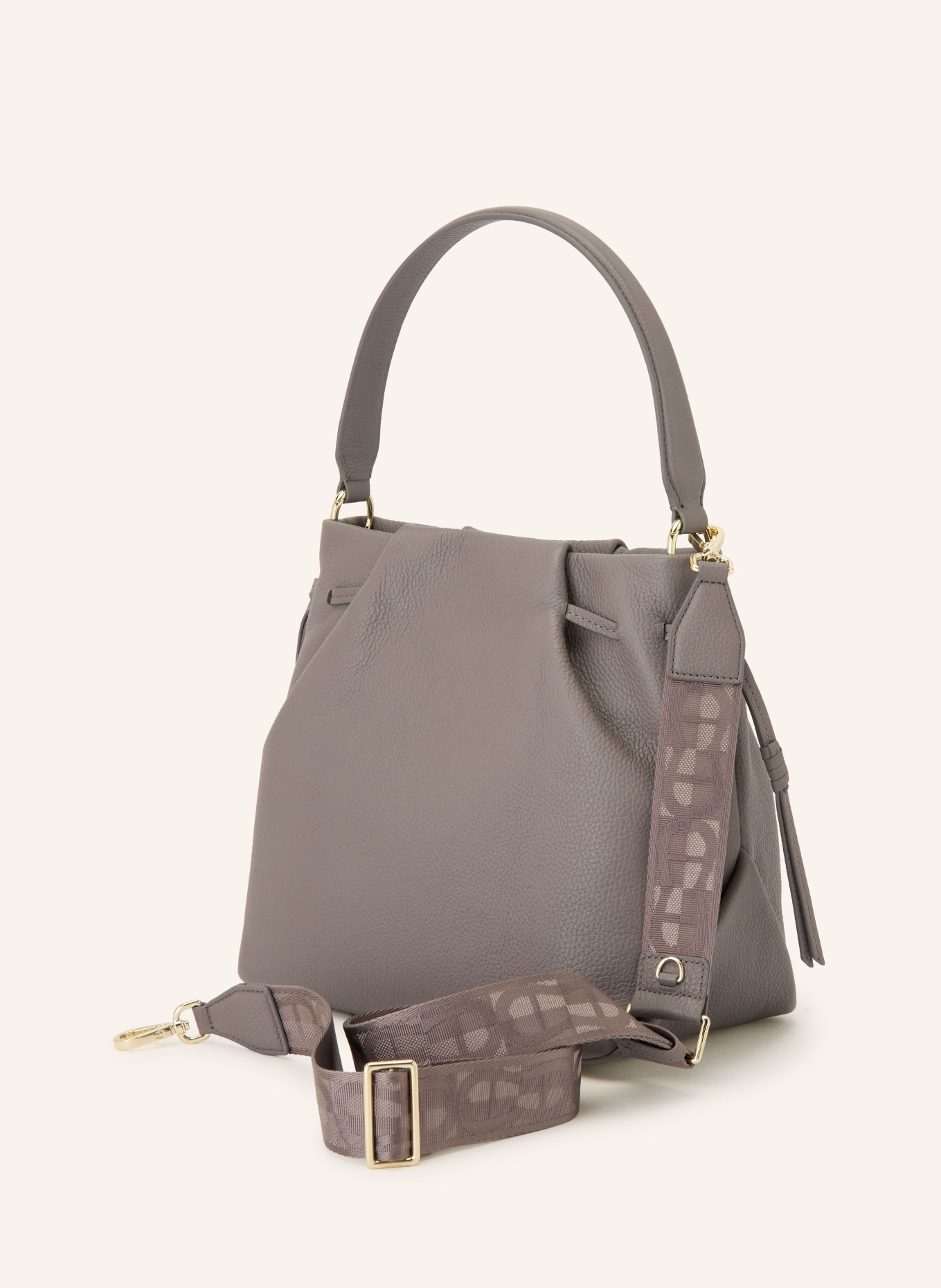 AIGNER Bucket bag: GRAY / GOLD