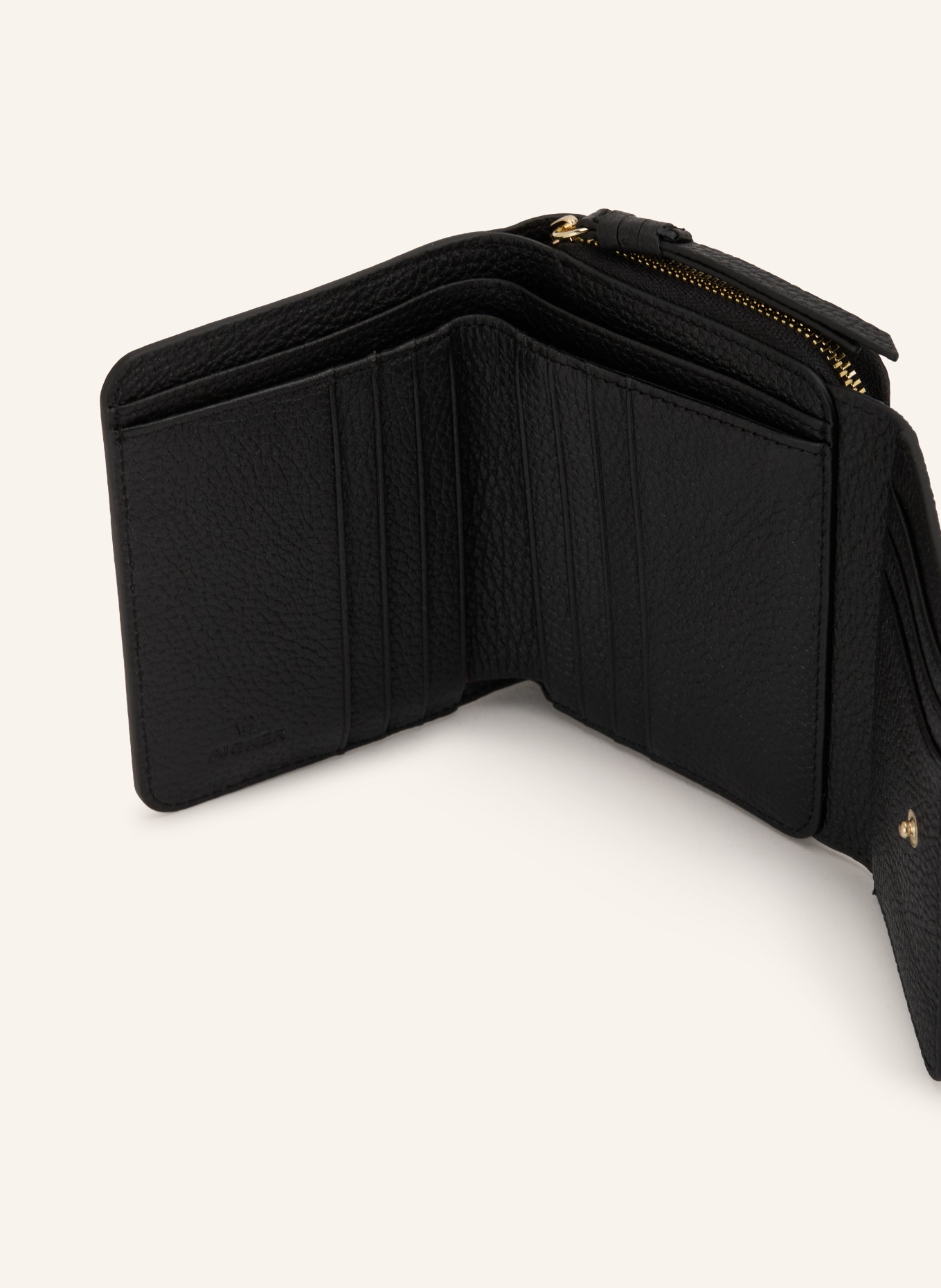 AIGNER Wallet: BLACK / GOLD