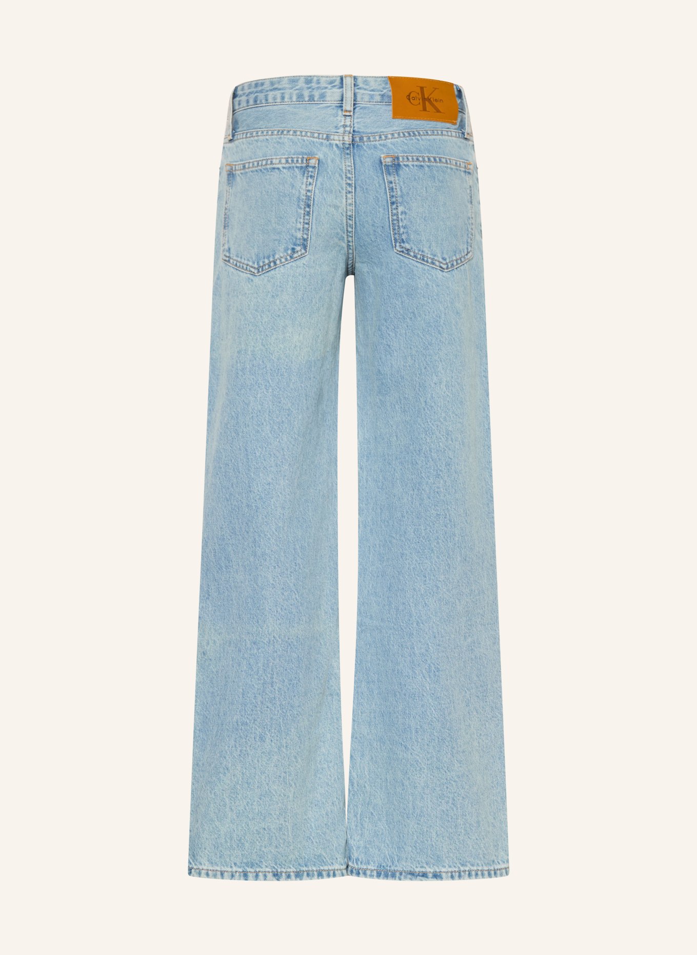 Calvin Klein Jeans Relaxed Fit: 1A7 Stone Mid Blue Wash