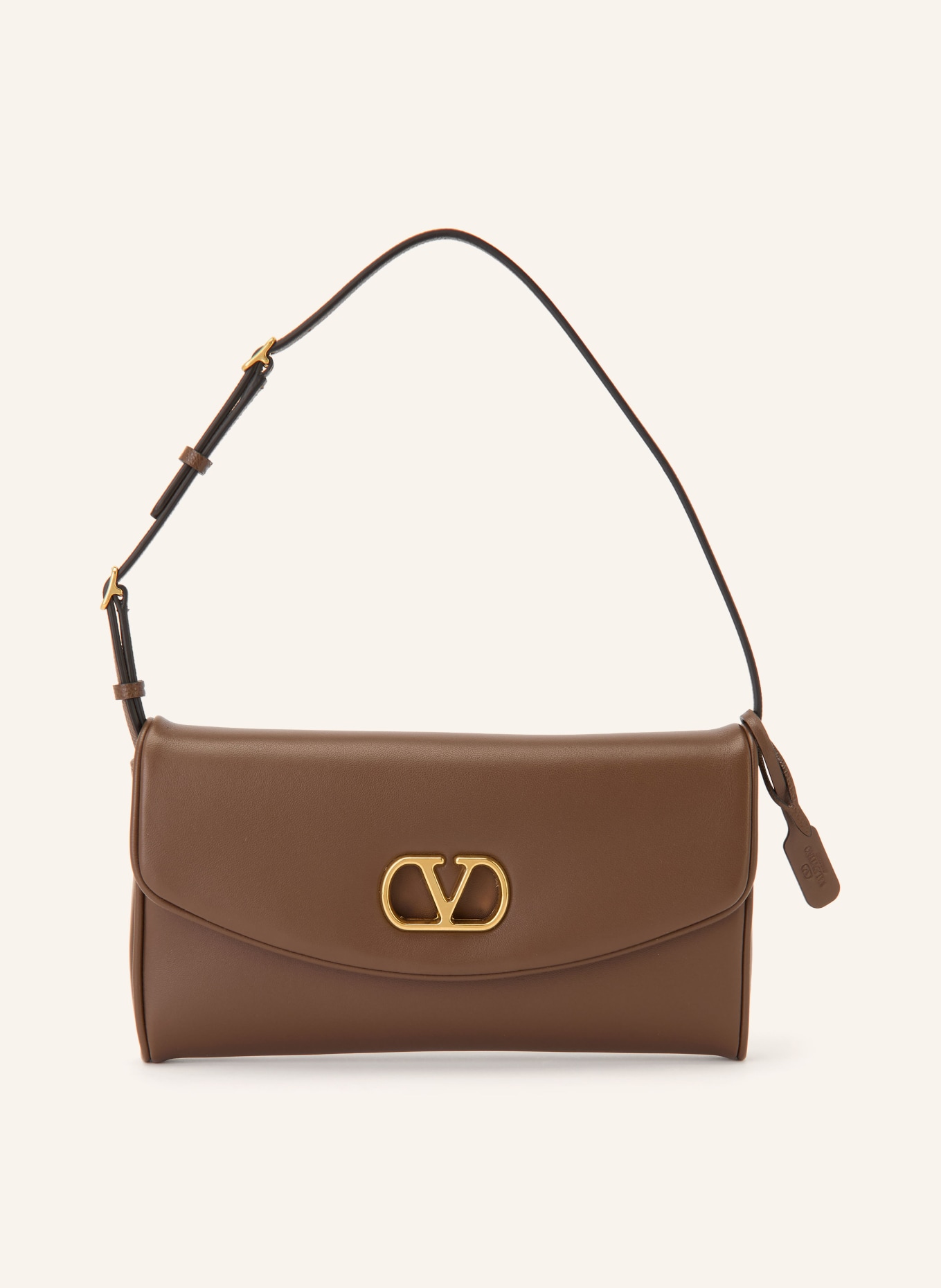 VALENTINO GARAVANI Schultertasche DEVAIN: BRAUN