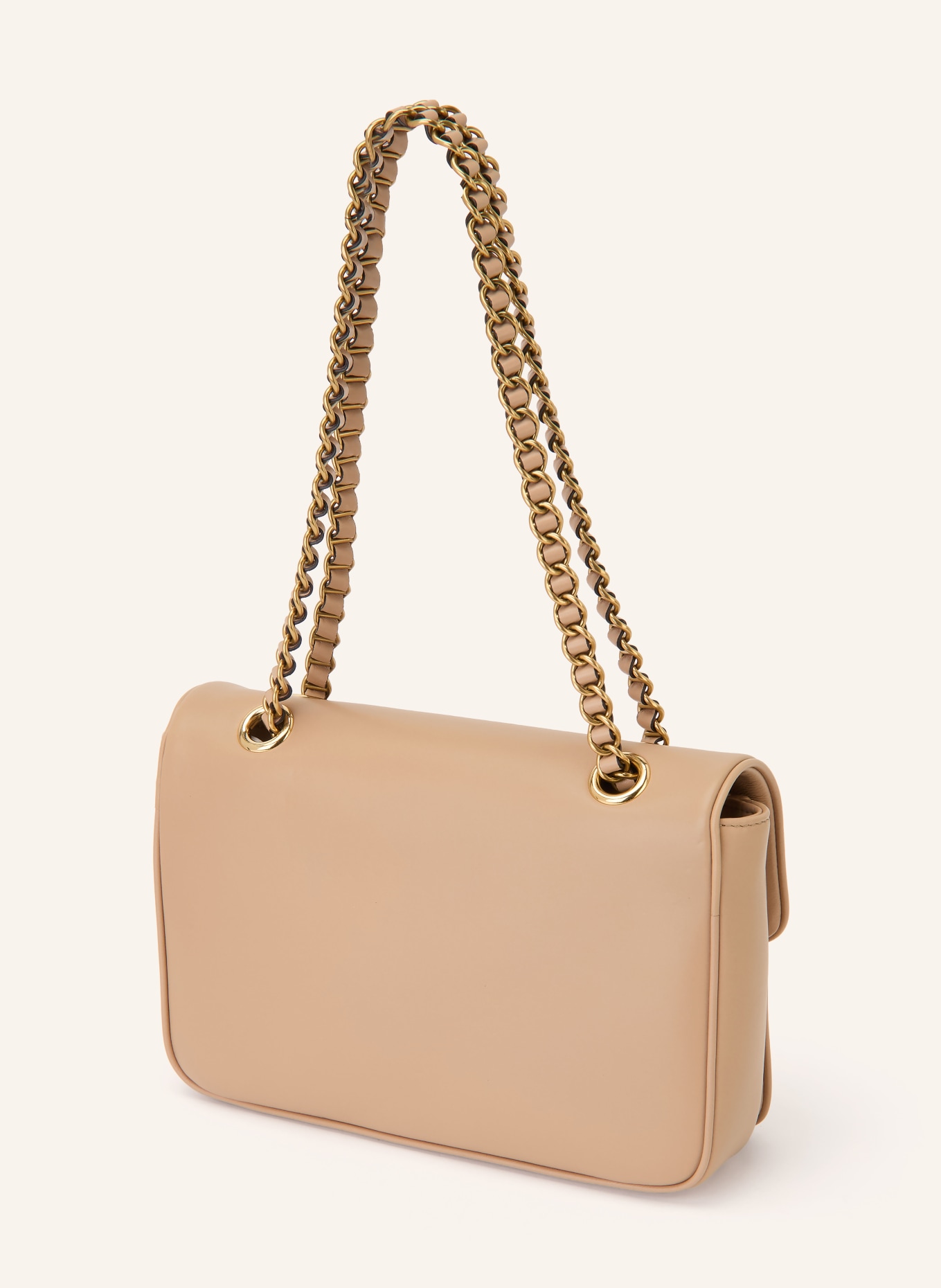 VALENTINO GARAVANI DJUNA MEDIUM Shoulder Bag: ROSE / GOLD