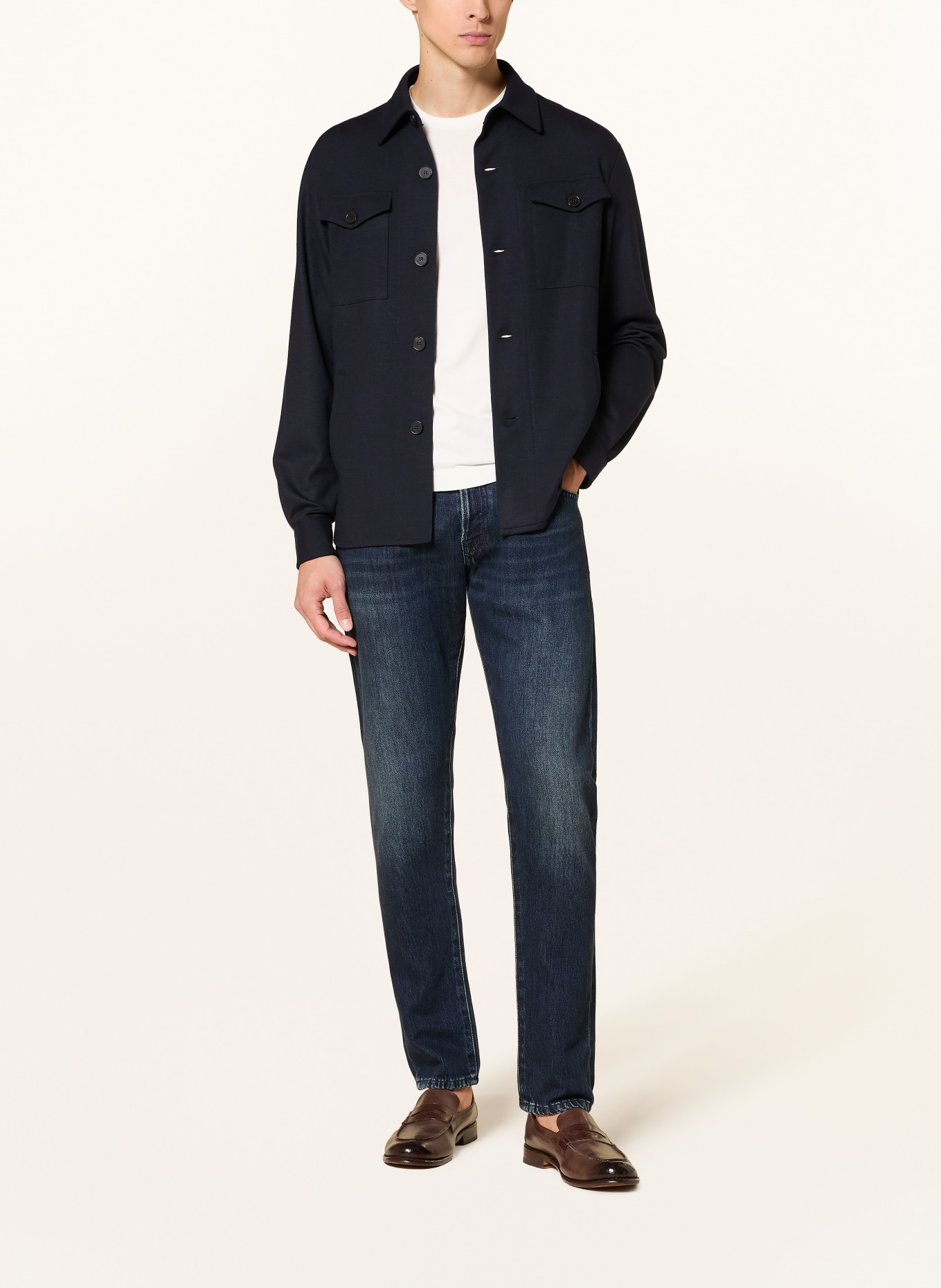 PT TORINO Jean BREAKFAST coupe régulière: MN54 denim