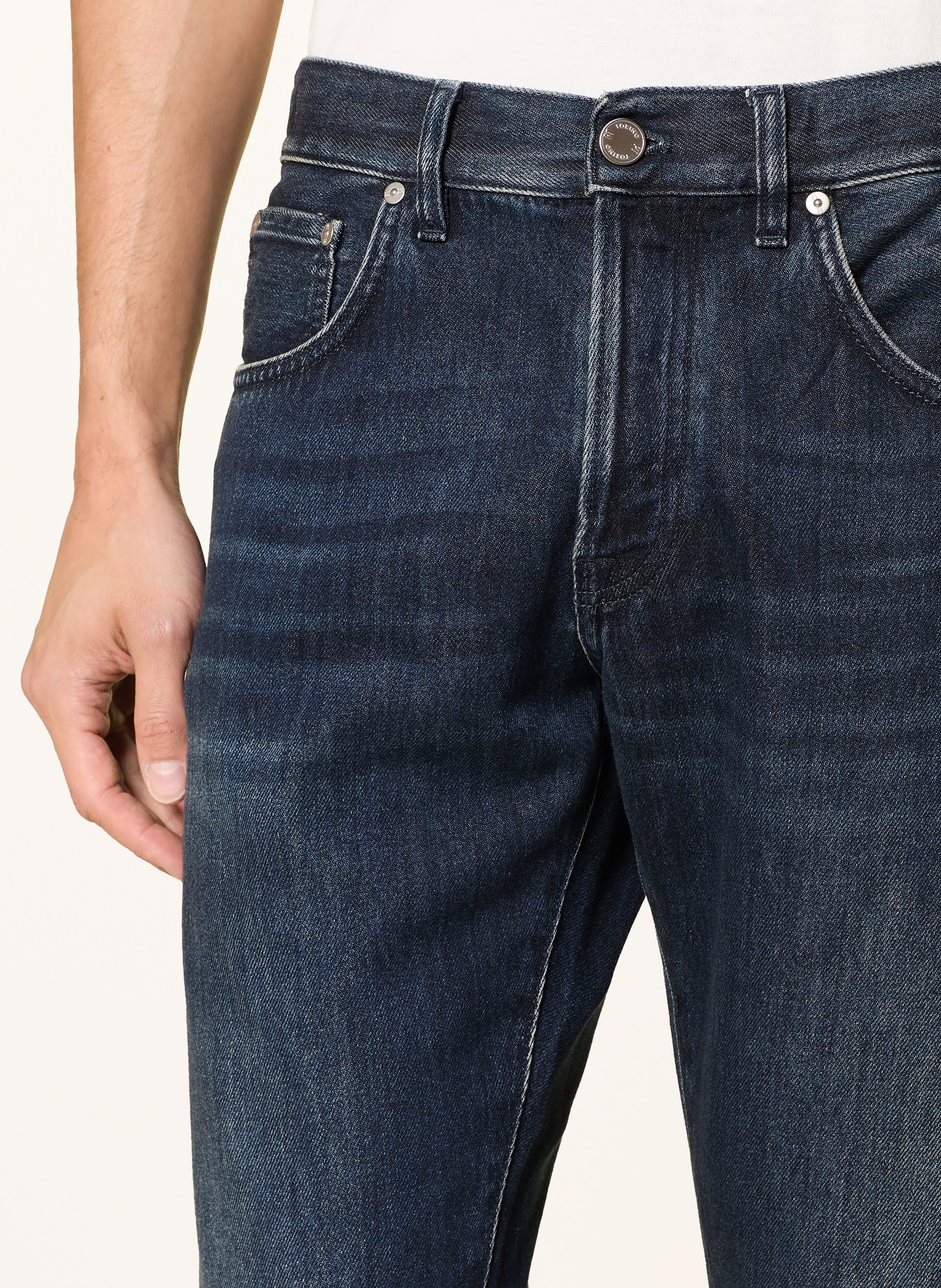 PT TORINO Jean BREAKFAST coupe régulière: MN54 denim