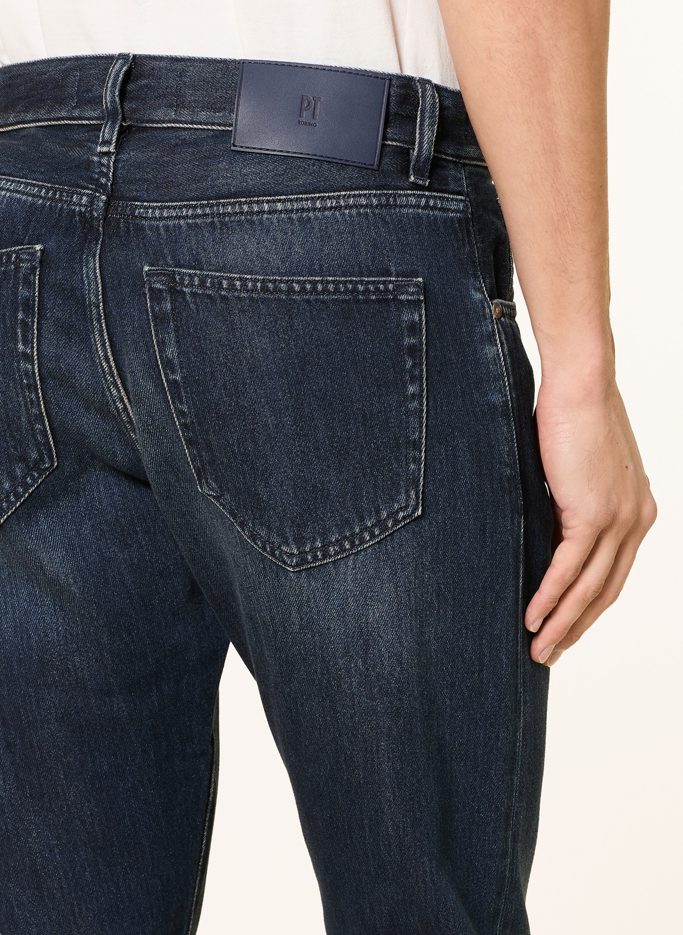 PT TORINO Jean BREAKFAST coupe régulière: MN54 denim