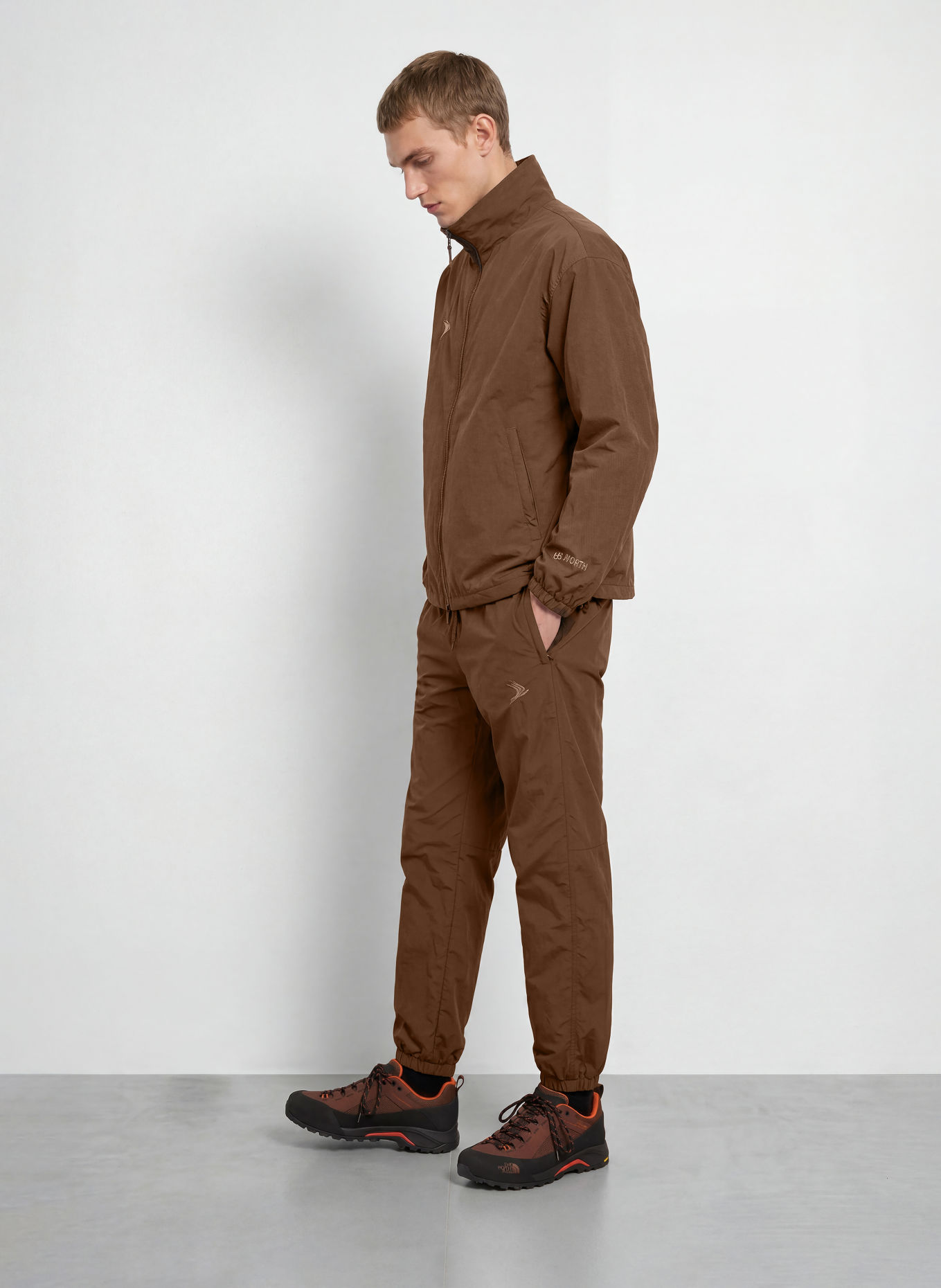 66°NORTH Funktionsjacke HRINGBRAUT: DUNKELBRAUN