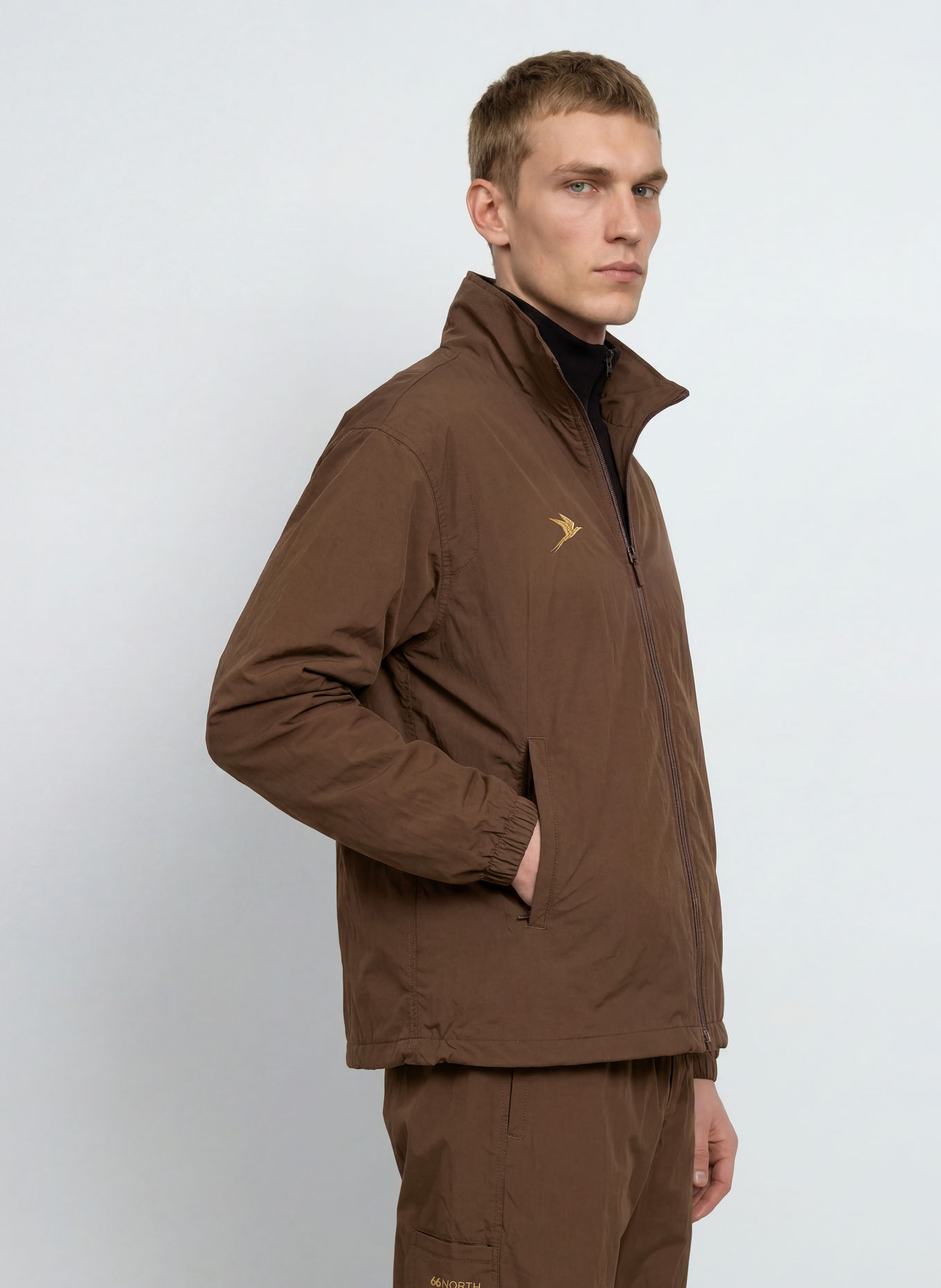 66°NORTH Funktionsjacke HRINGBRAUT: DUNKELBRAUN