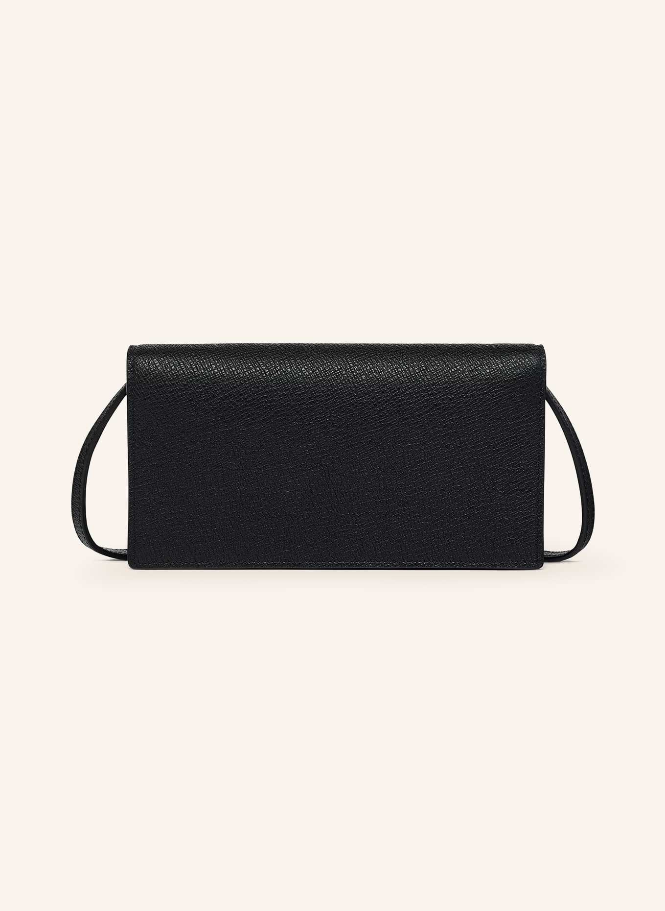 MCM Wallet on Chain AREN VISETOS: COGNAC / SCHWARZ