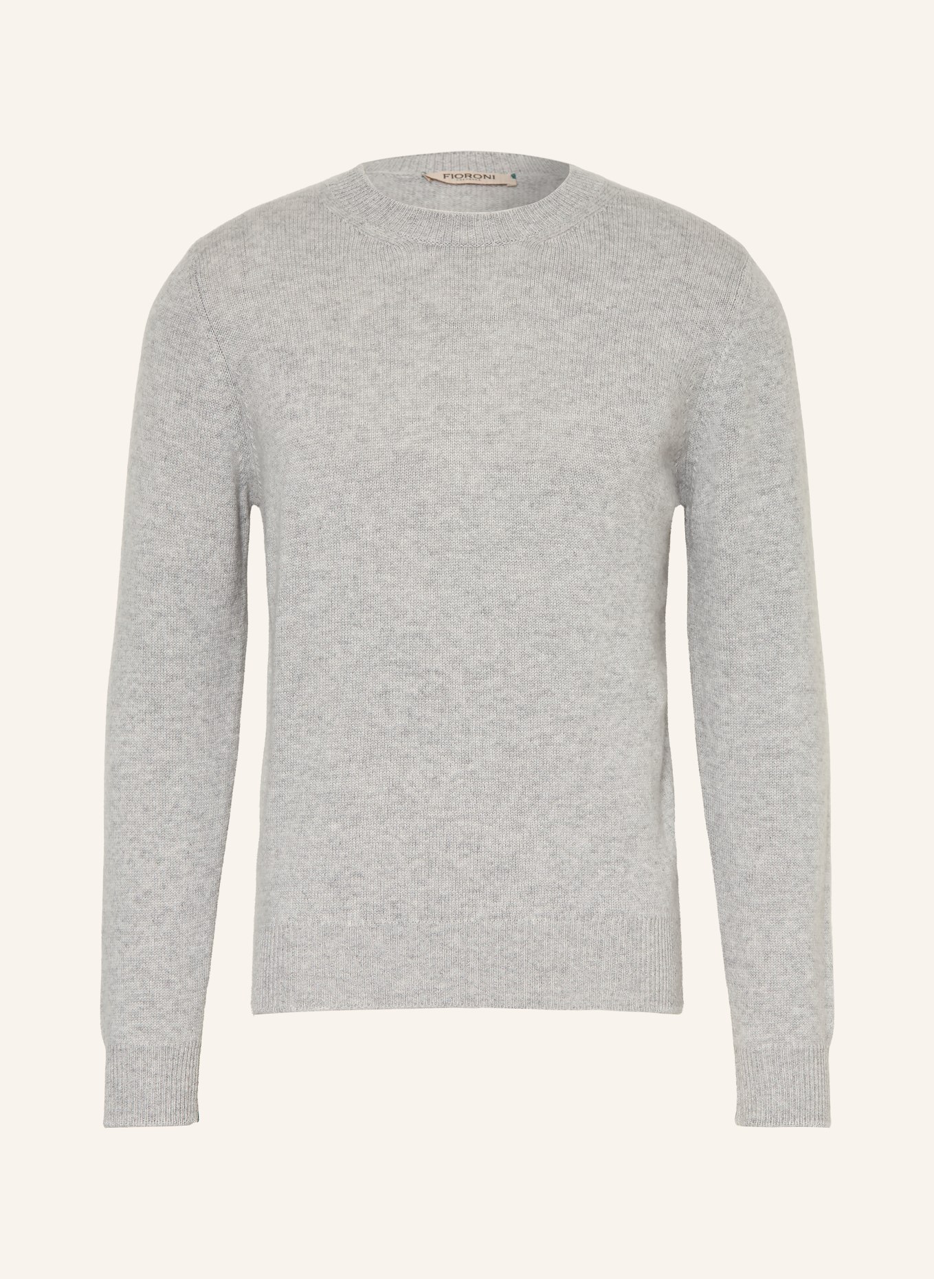 FIORONI Cashmere-Pullover: HELLGRAU
