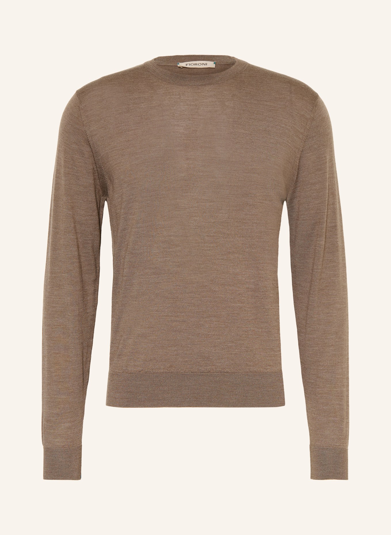 FIORONI Pullover aus Merinowolle: TAUPE