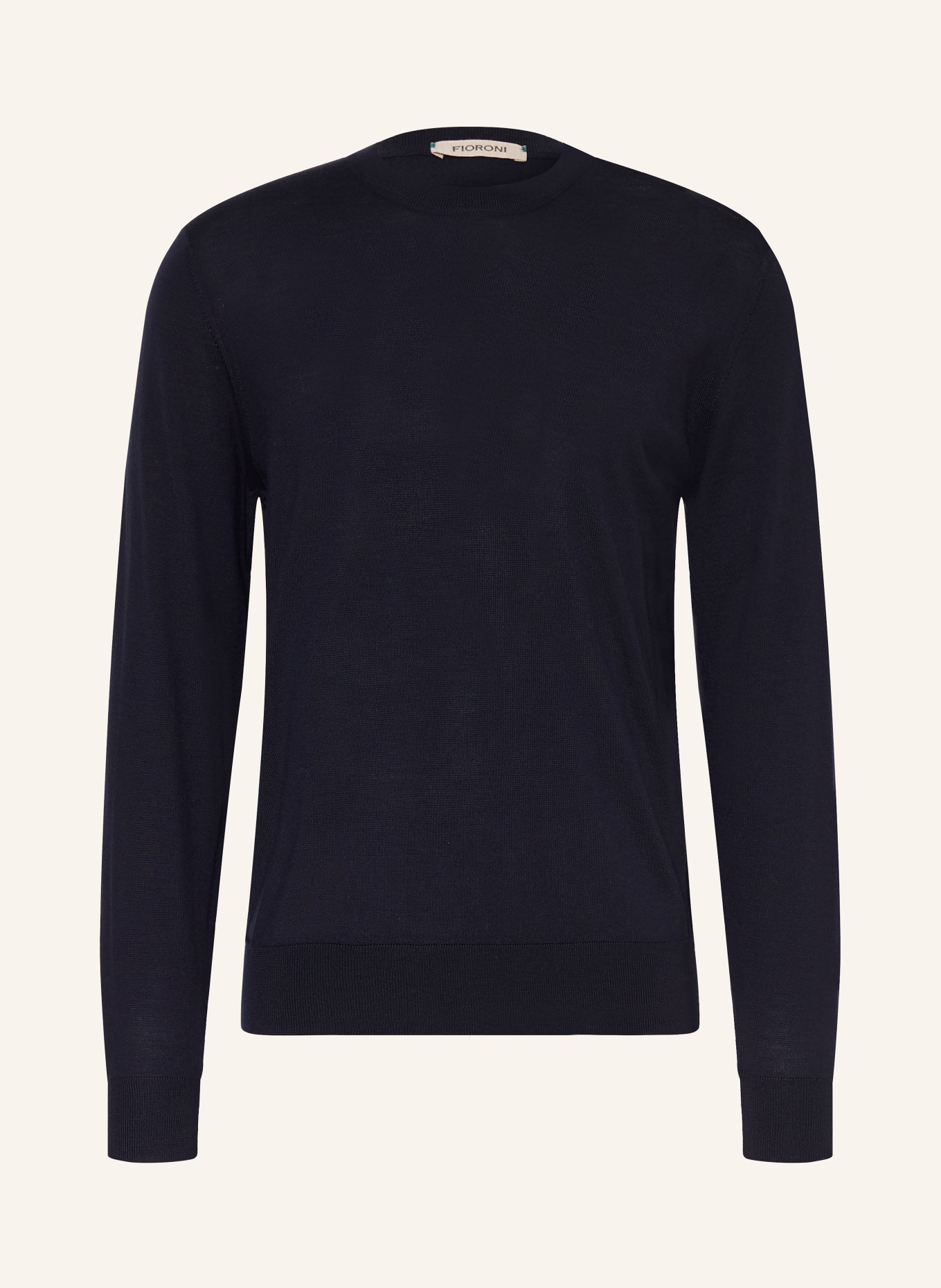 FIORONI Pullover aus Merinowolle: DUNKELBLAU