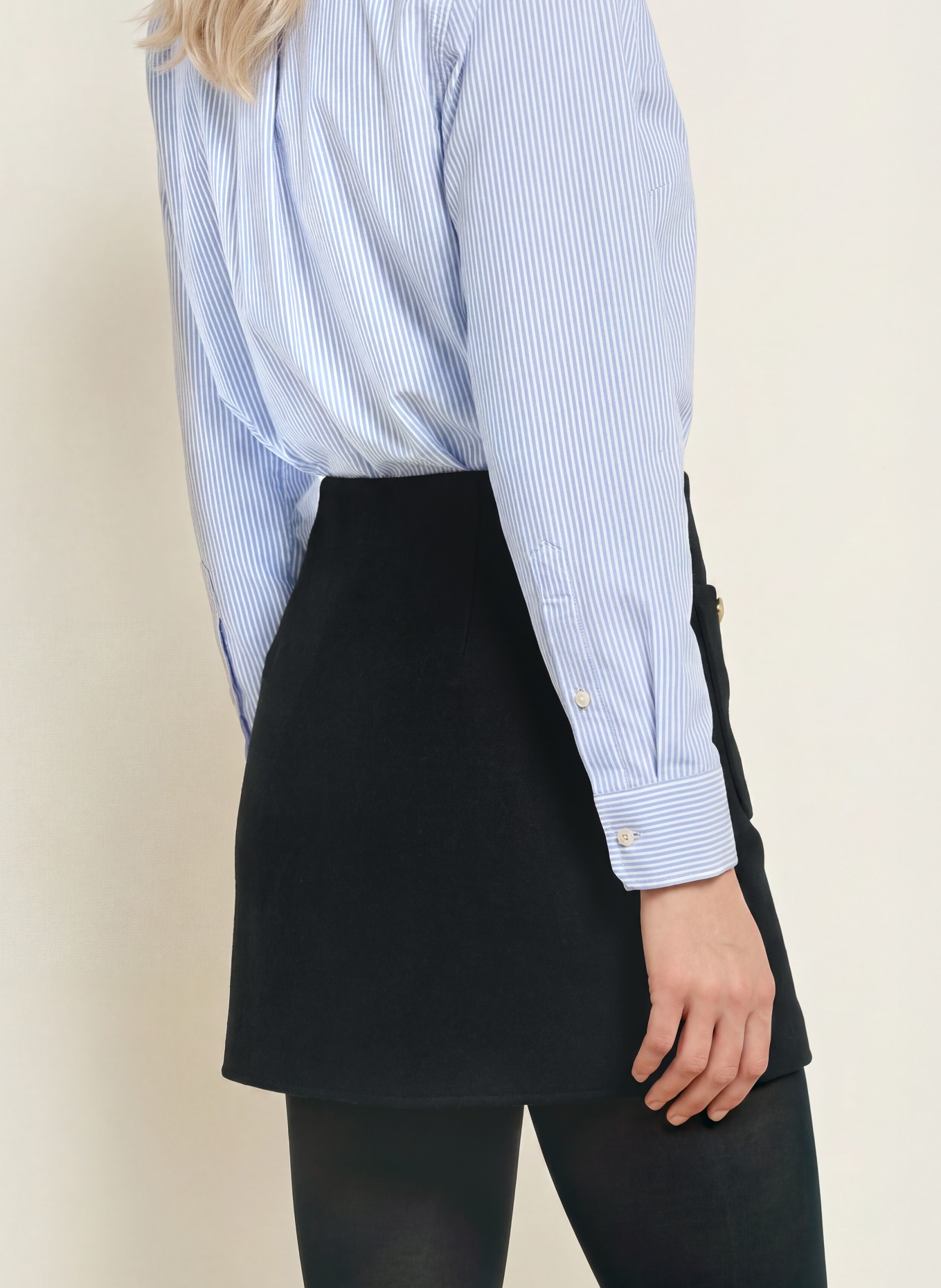 TOMMY HILFIGER Rok: ZWART