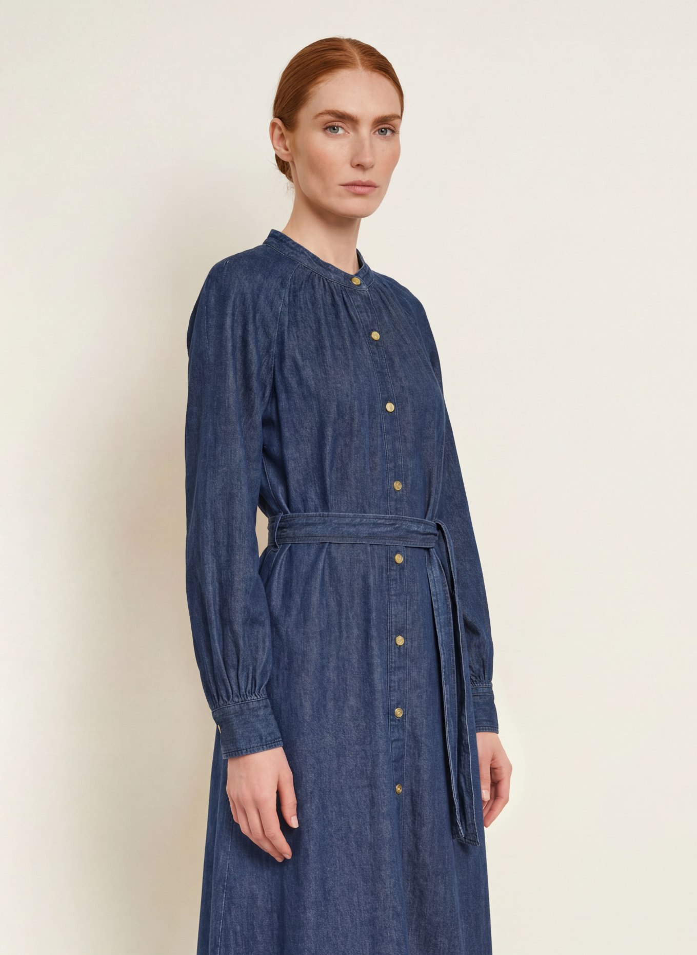 TOMMY HILFIGER Robe en jean: BLEU FONCÉ