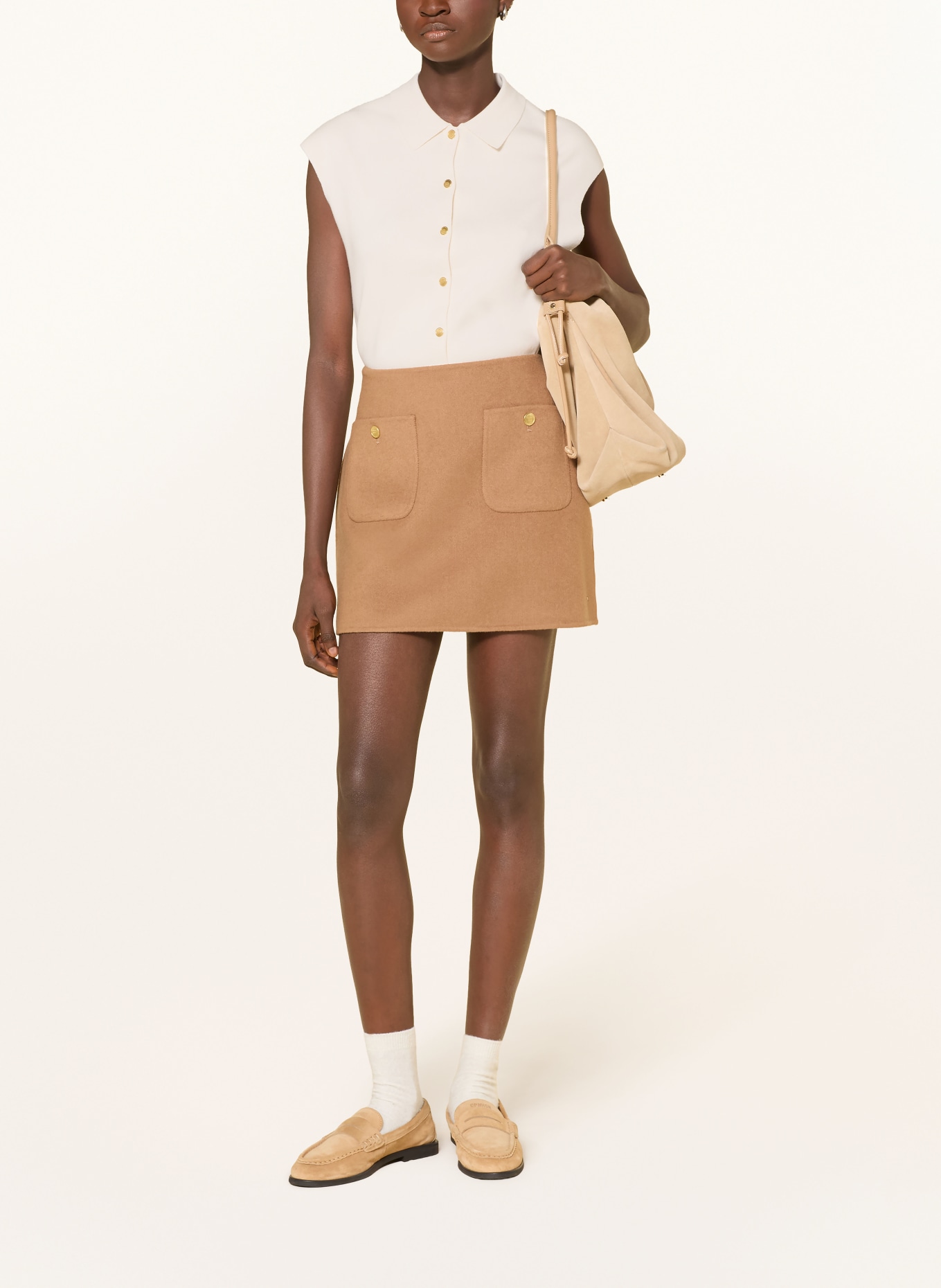 TOMMY HILFIGER Strickweste: ECRU