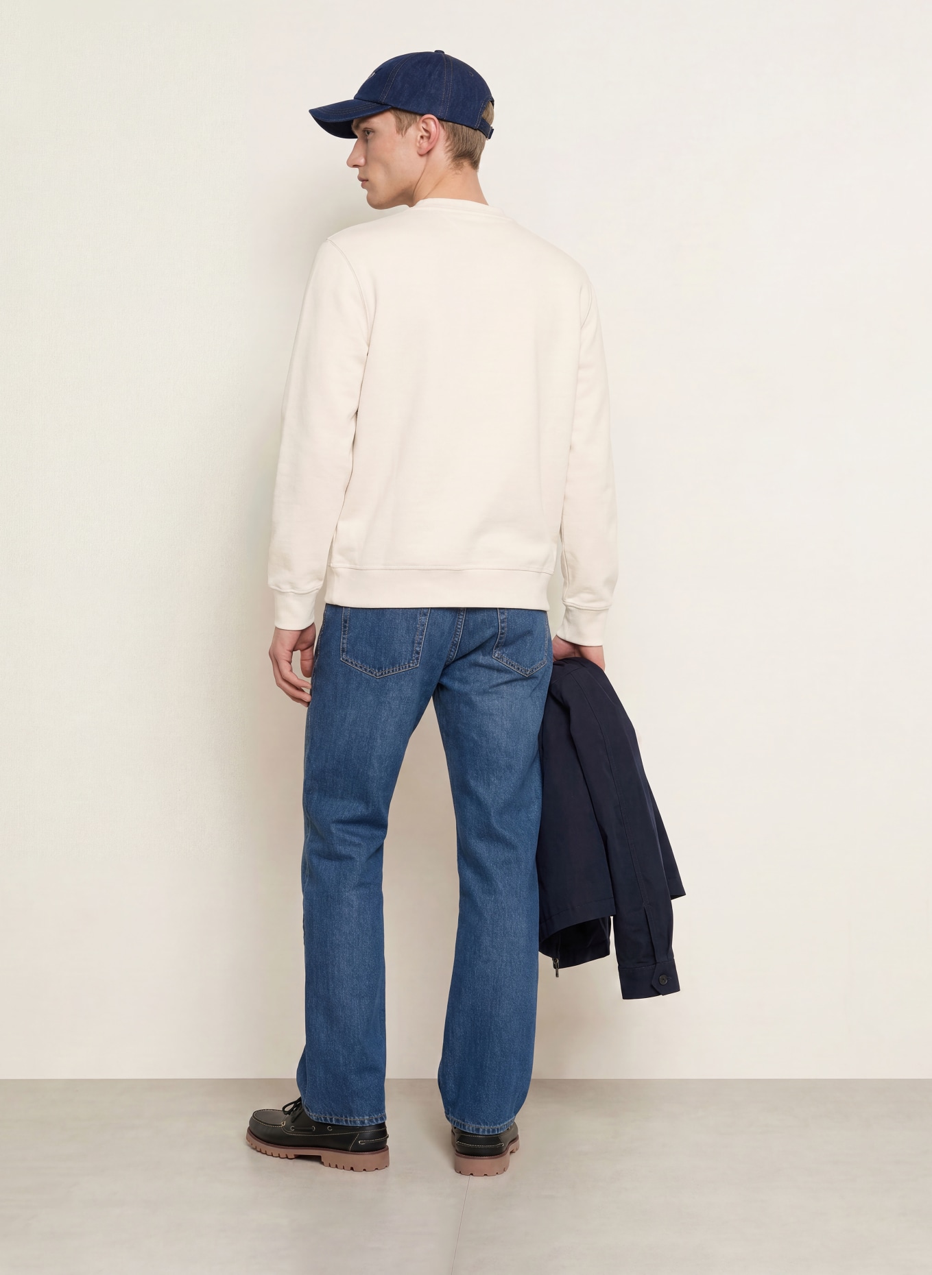 TOMMY HILFIGER Sweatshirt: ECRU