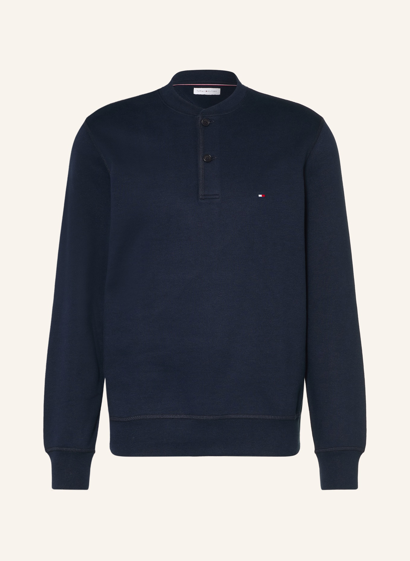 TOMMY HILFIGER Sweatshirt: DUNKELBLAU