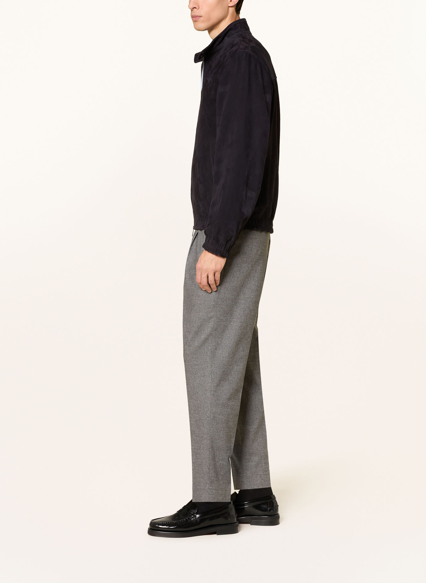 TOMMY HILFIGER Chino Tapered Fit: GRAU