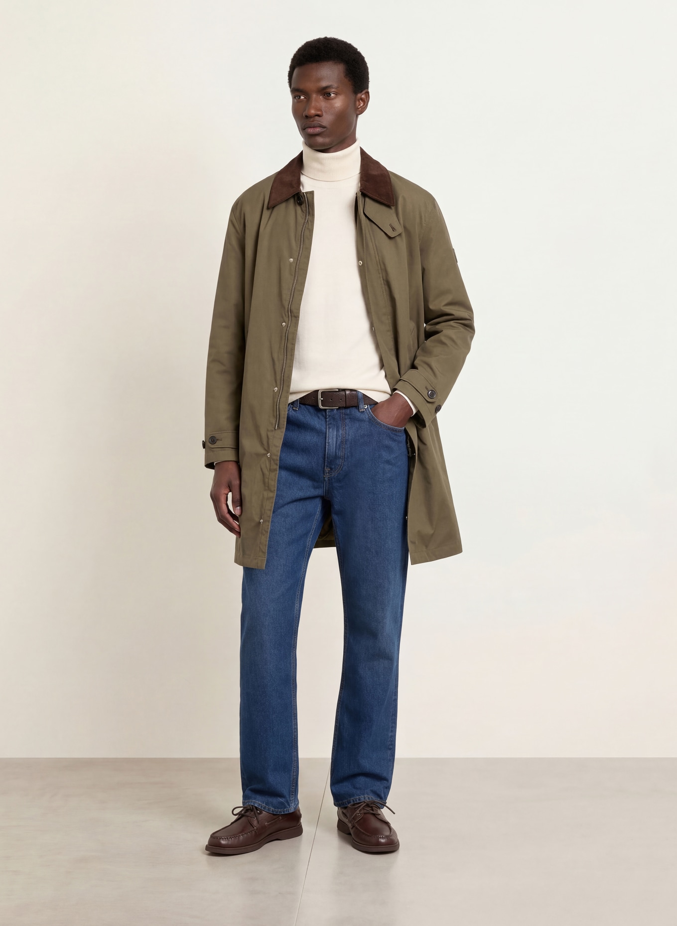 TOMMY HILFIGER Rollkragenpullover: ECRU