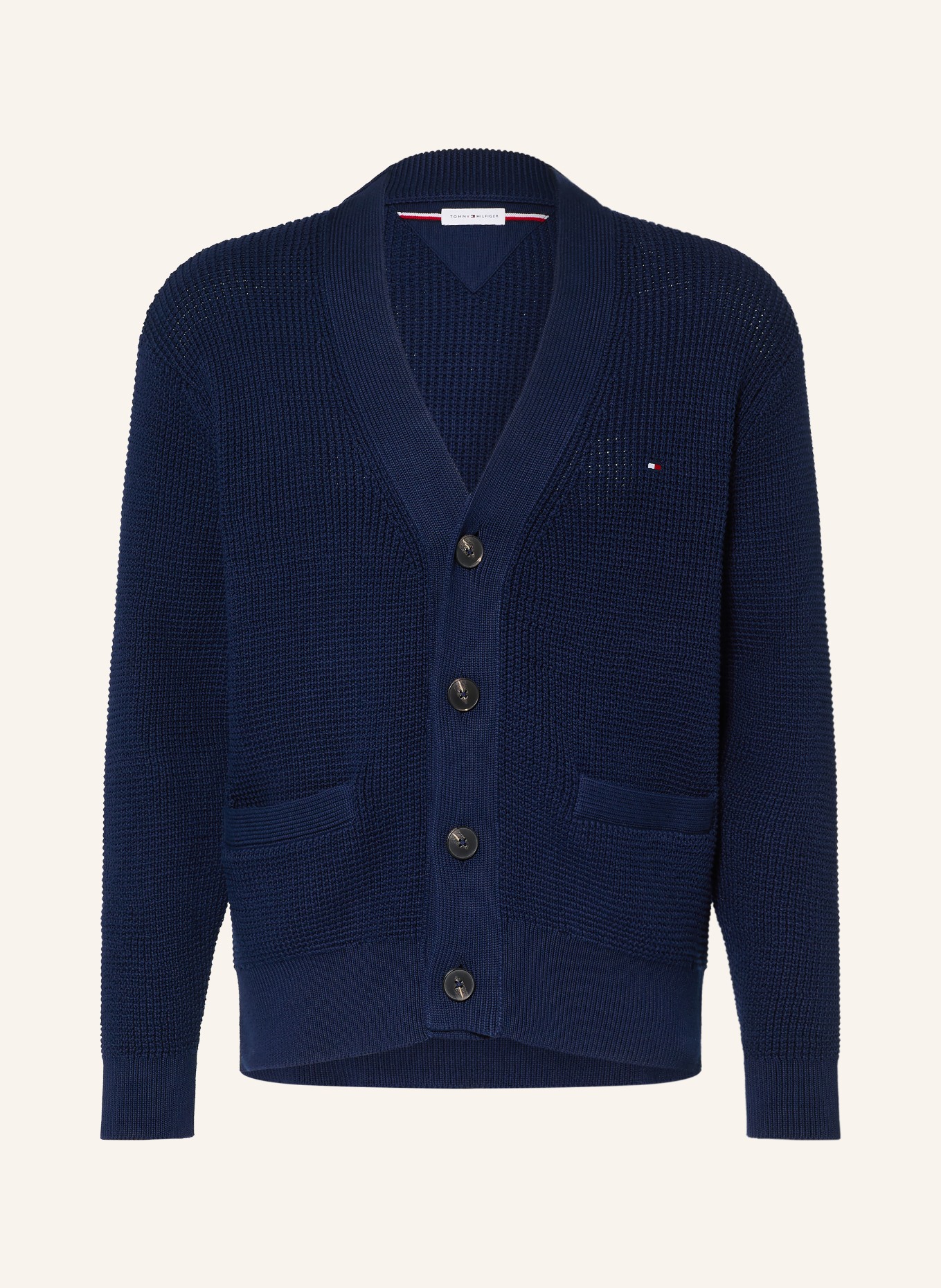 TOMMY HILFIGER Cardigan: DARK BLUE