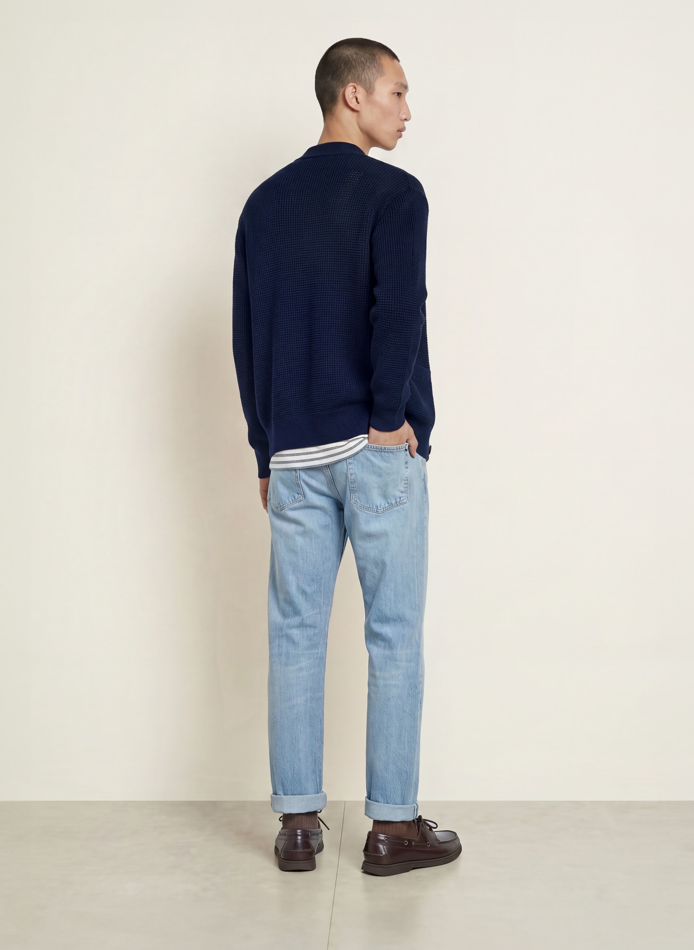 TOMMY HILFIGER Cardigan: DARK BLUE