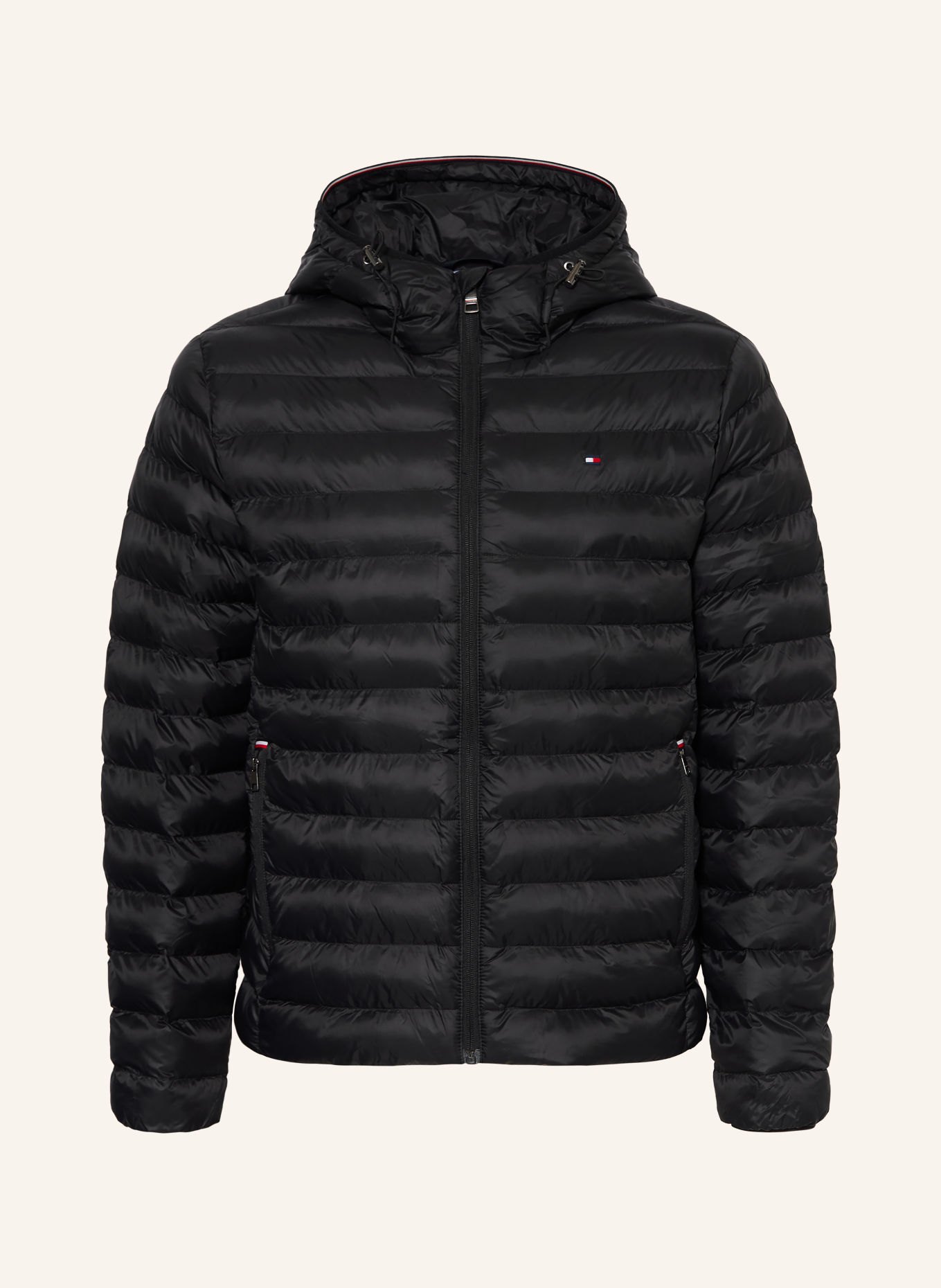 TOMMY HILFIGER Jachetă matlasată: NEGRU