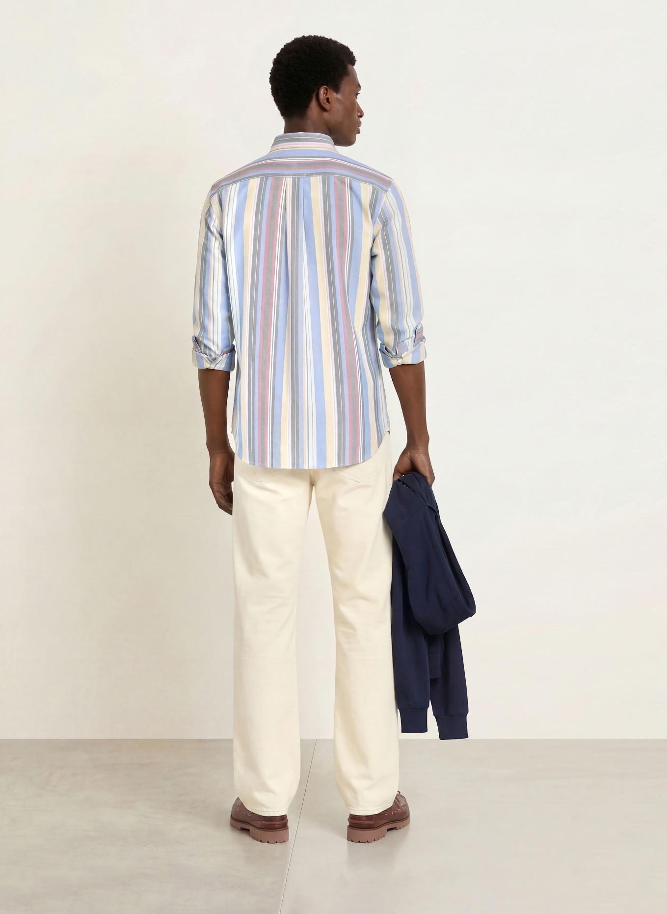 TOMMY HILFIGER Oxfordhemd Classic Fit: HELLBLAU / HELLROT / HELLGELB