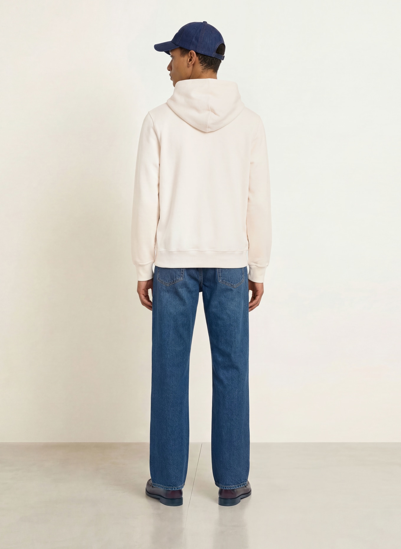 TOMMY HILFIGER Zip-up sweatshirt: ECRU