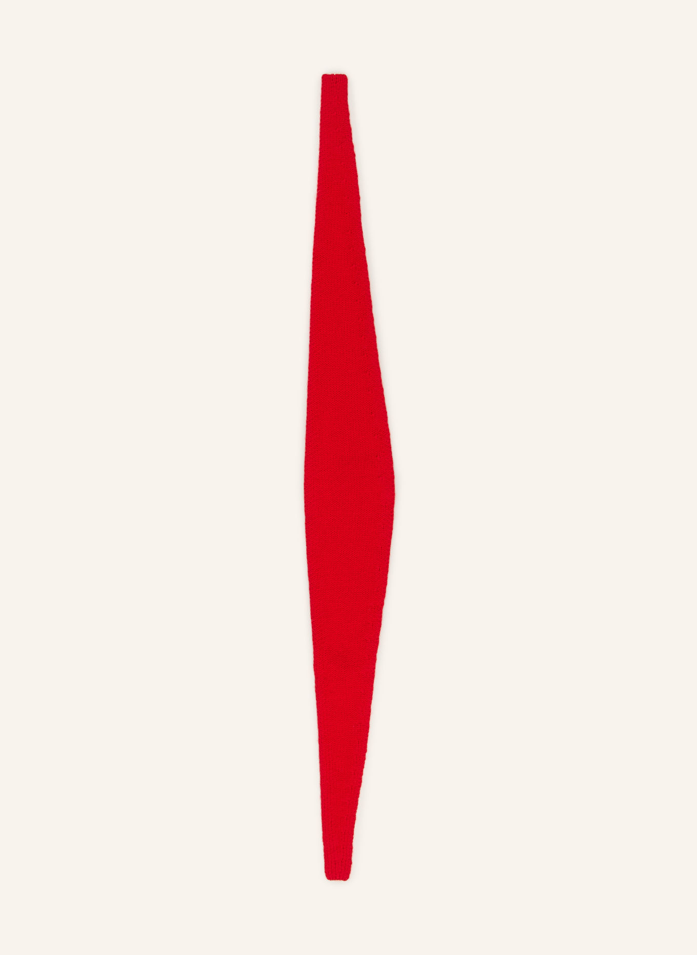 darling harbour Triangular scarf with cashmere: RED