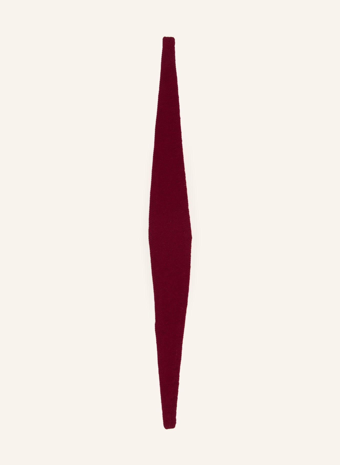 darling harbour Triangular scarf with cashmere: BORDEAUX