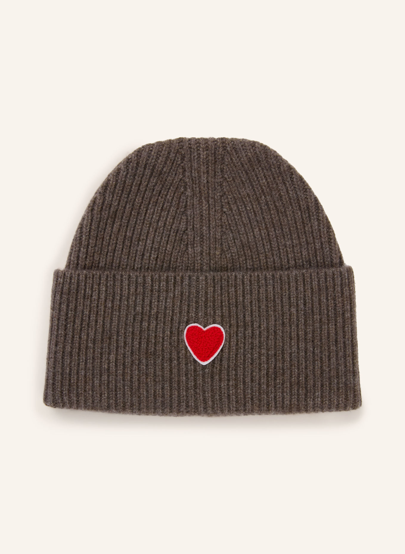 darling harbour Cashmere Hat: truffle melange