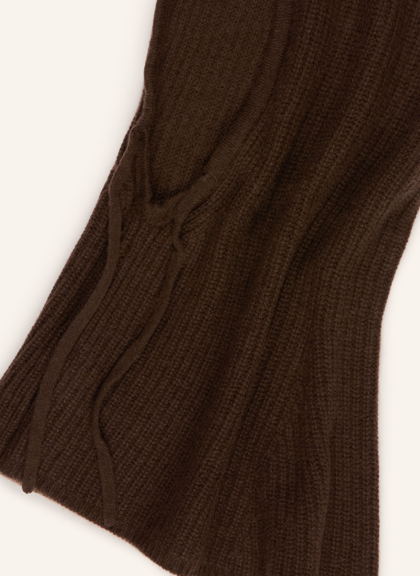 darling harbour Bonnet en cachemire: DARK BROWN