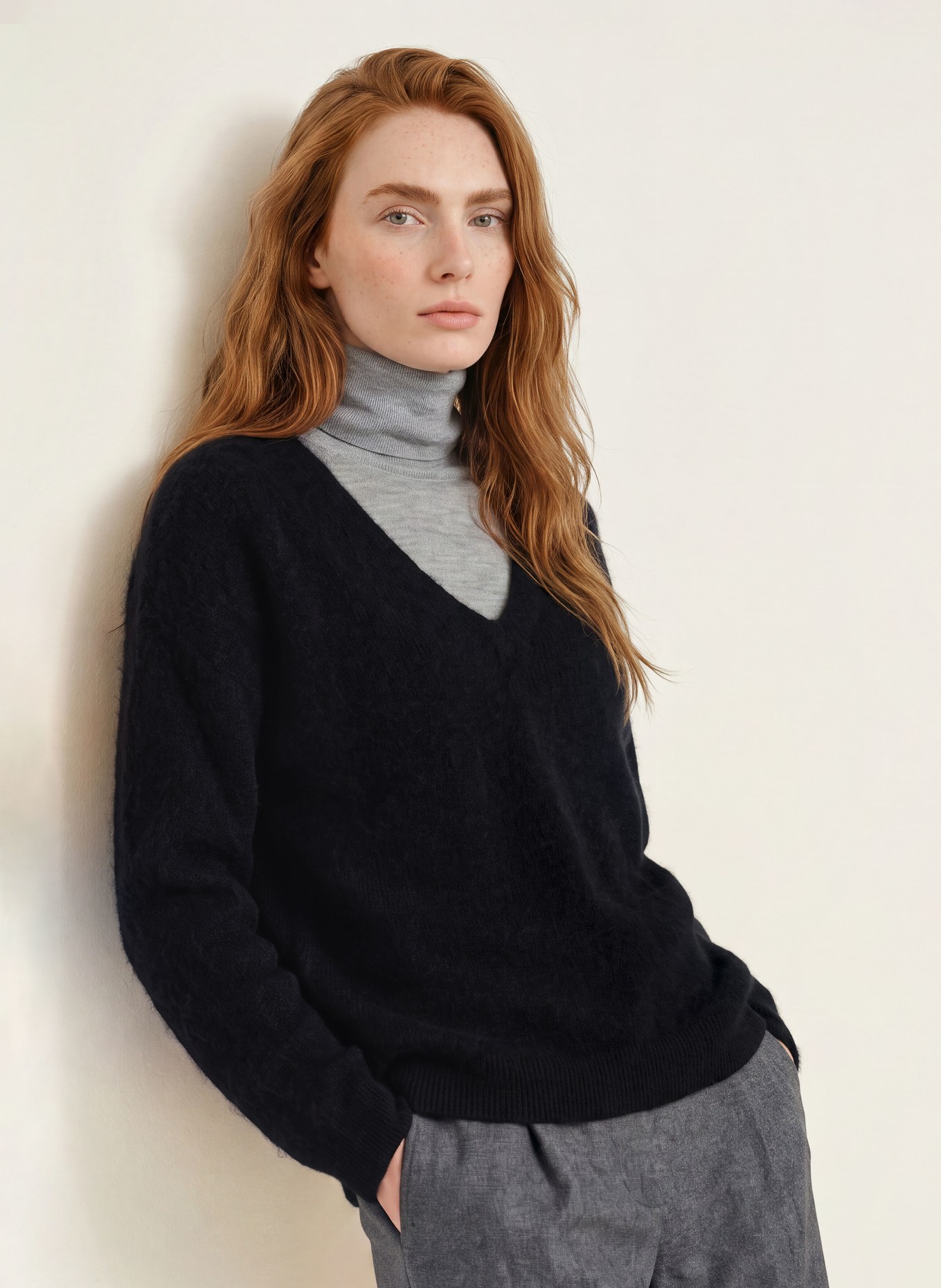 darling harbour Sweater: BLACK