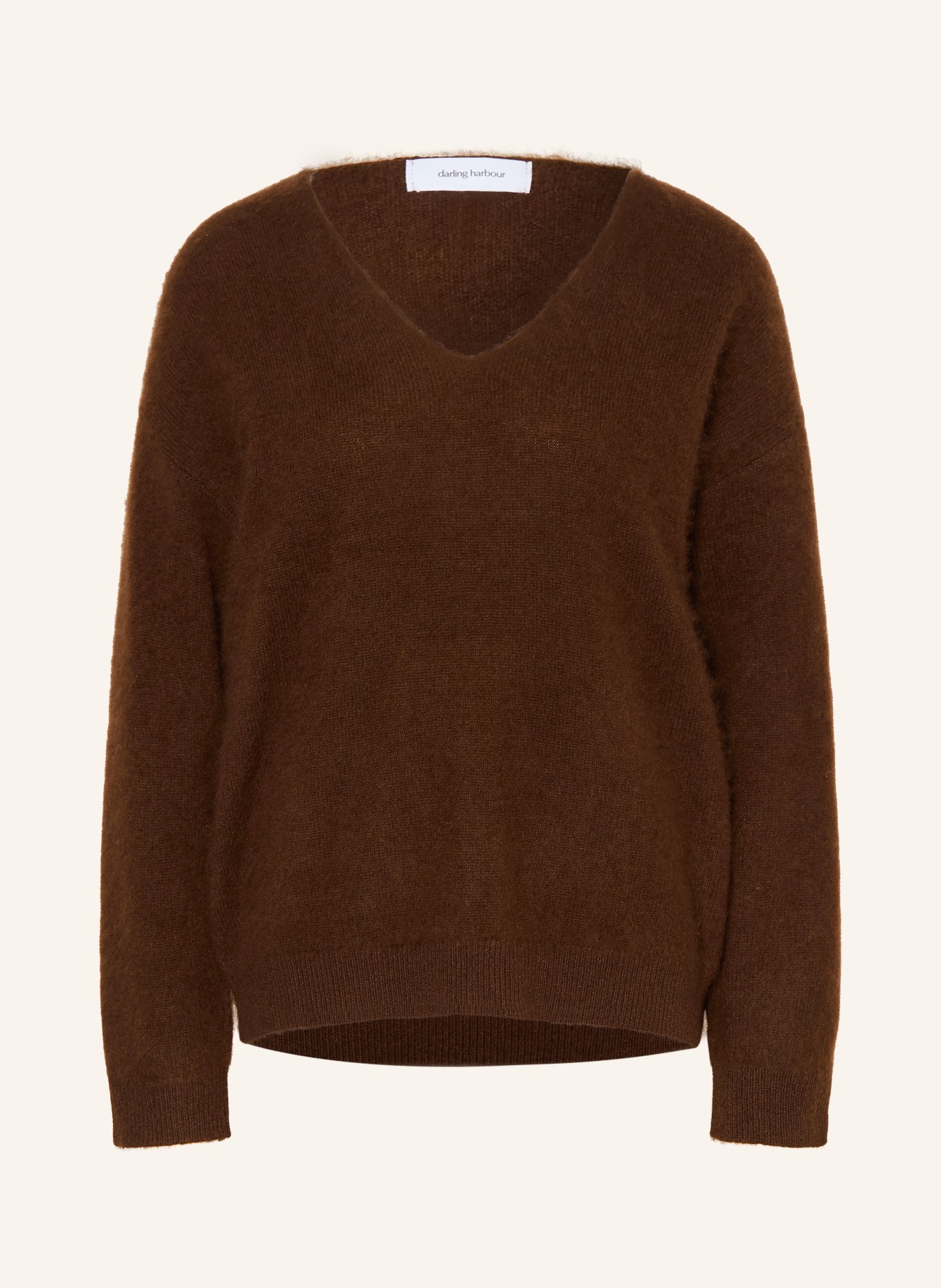 darling harbour Pullover: DARK BOWN