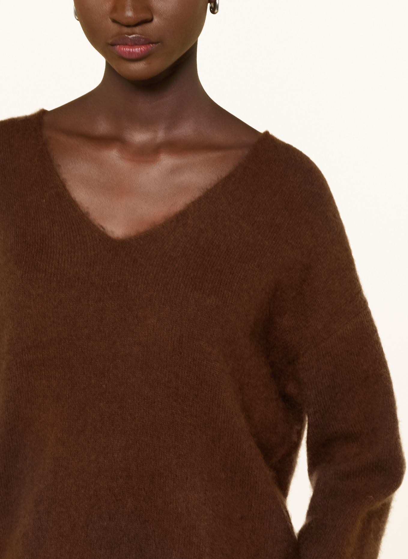 darling harbour Pullover: DARK BOWN