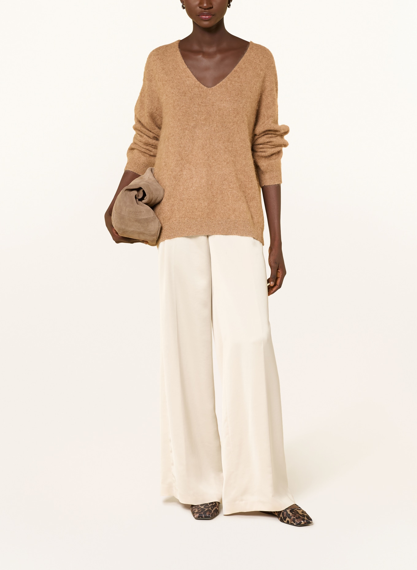 darling harbour Pullover: GREIGE MELANGE