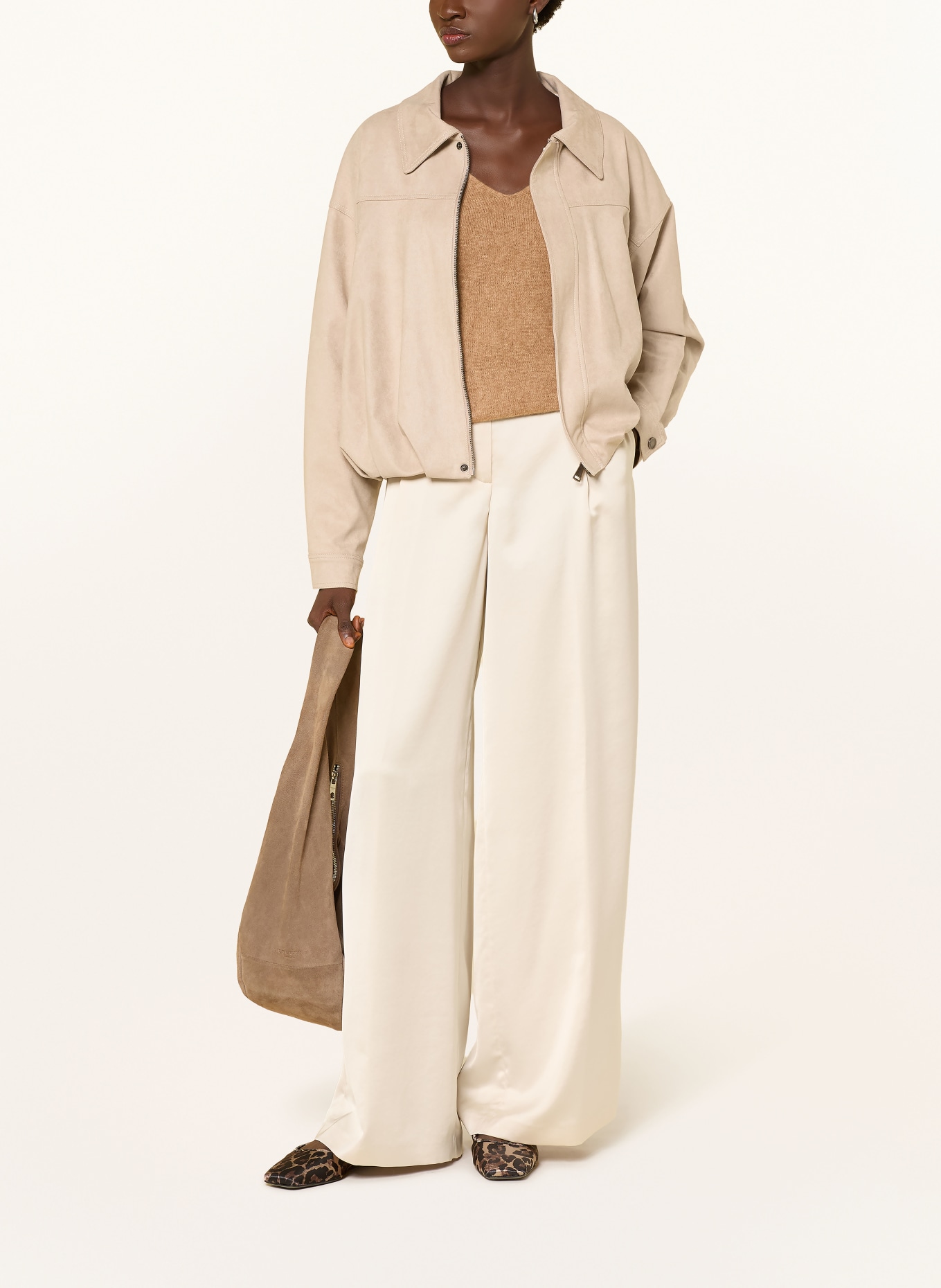 darling harbour Pullover: GREIGE MELANGE