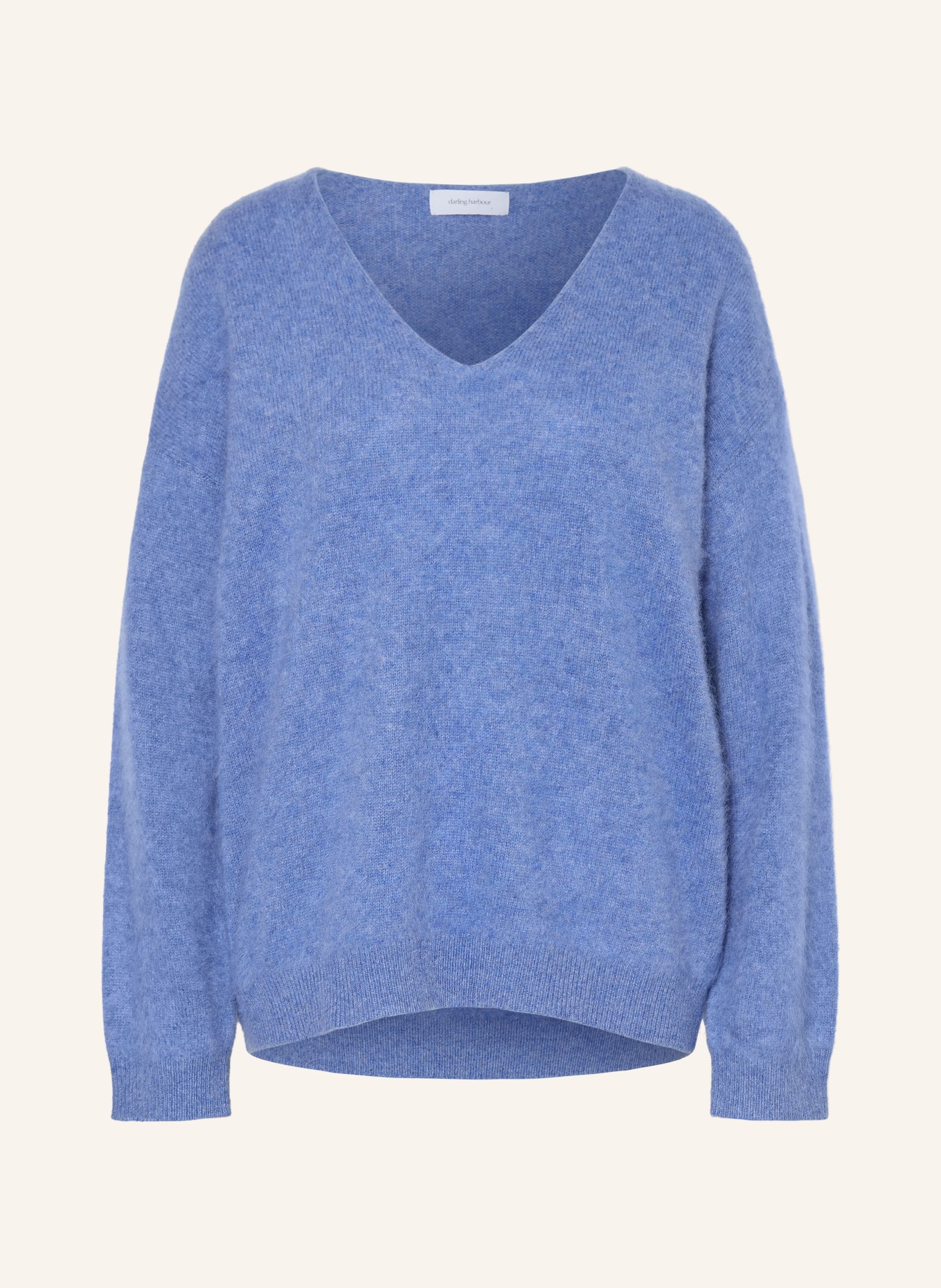 darling harbour Trui: DUSTY BLUE MELANGE