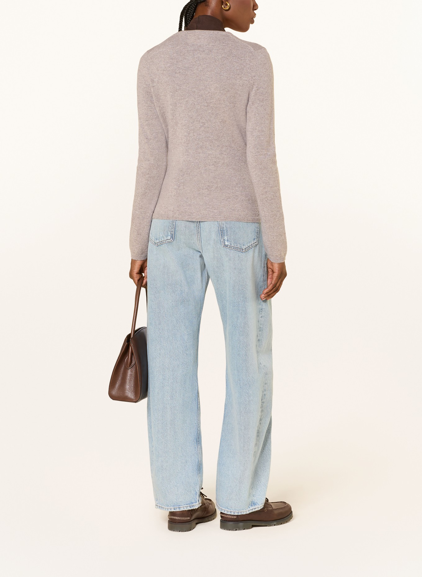 FTC CASHMERE Gilet en cachemire: TAUPE