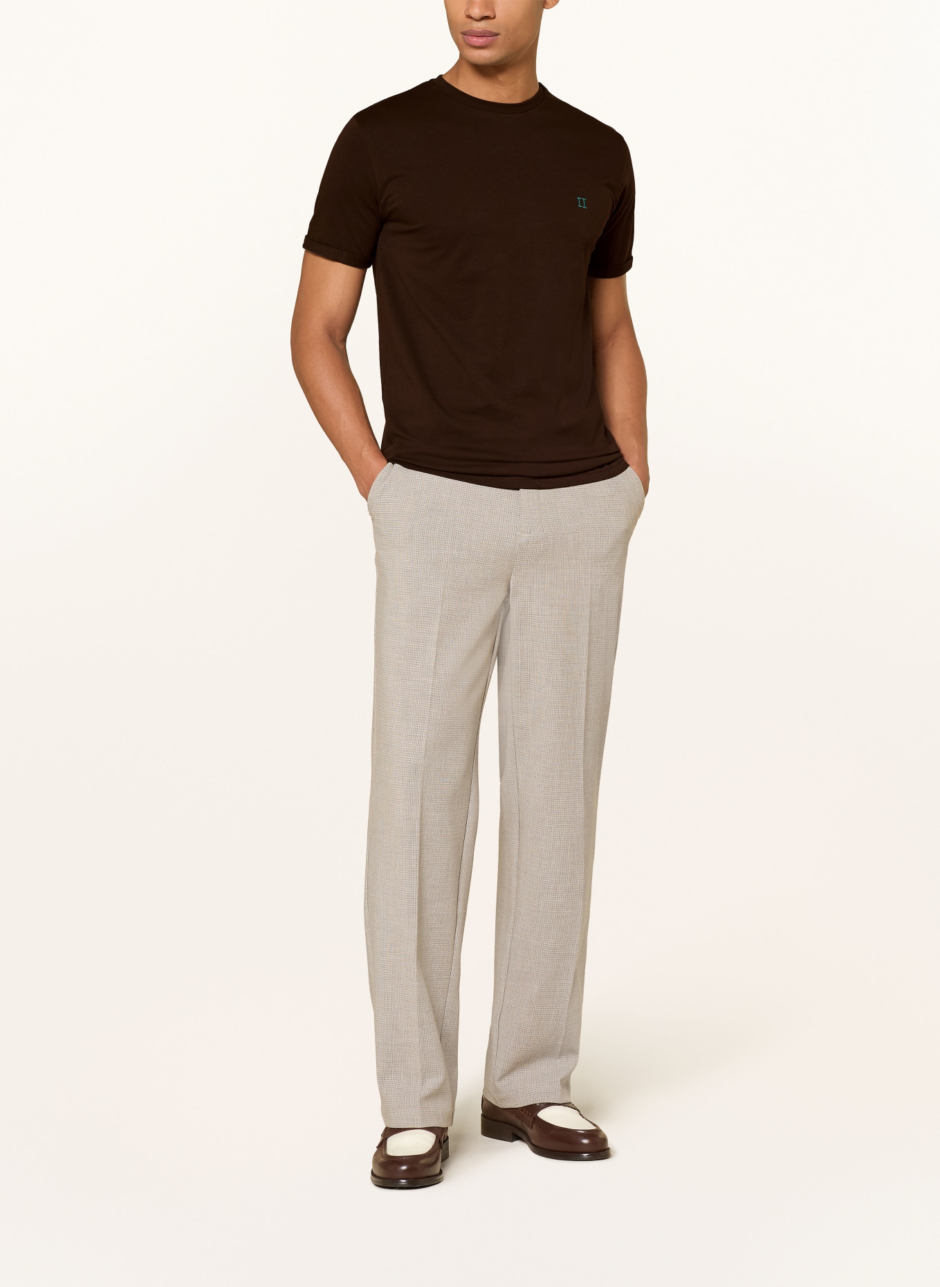 LES DEUX T-shirt: DARK BROWN